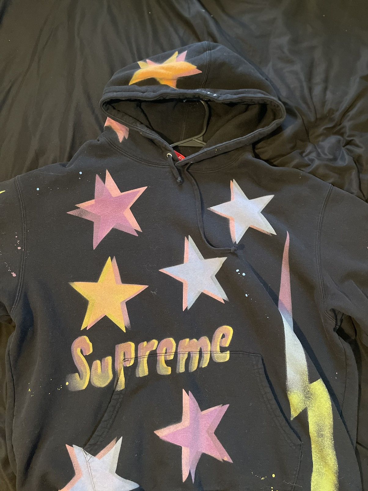 Supreme Supreme Gonz Stars Hoodie Black XL | Grailed