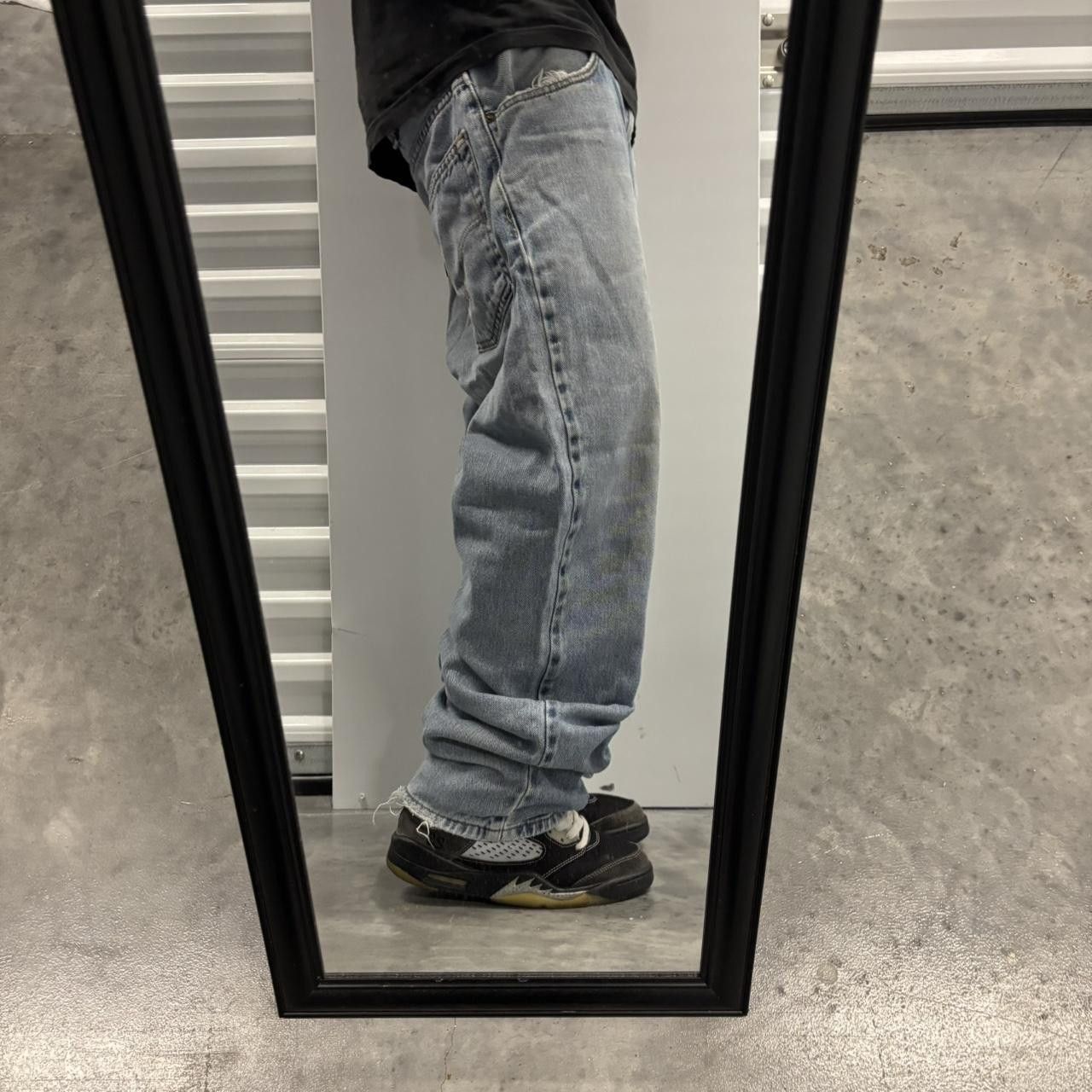 Levi's × Vintage Crazy Vintage Y2K/2000s Baggy Light Wash Levis Denim Jeans! Size US 36 / EU 52 - 2 Thumbnail