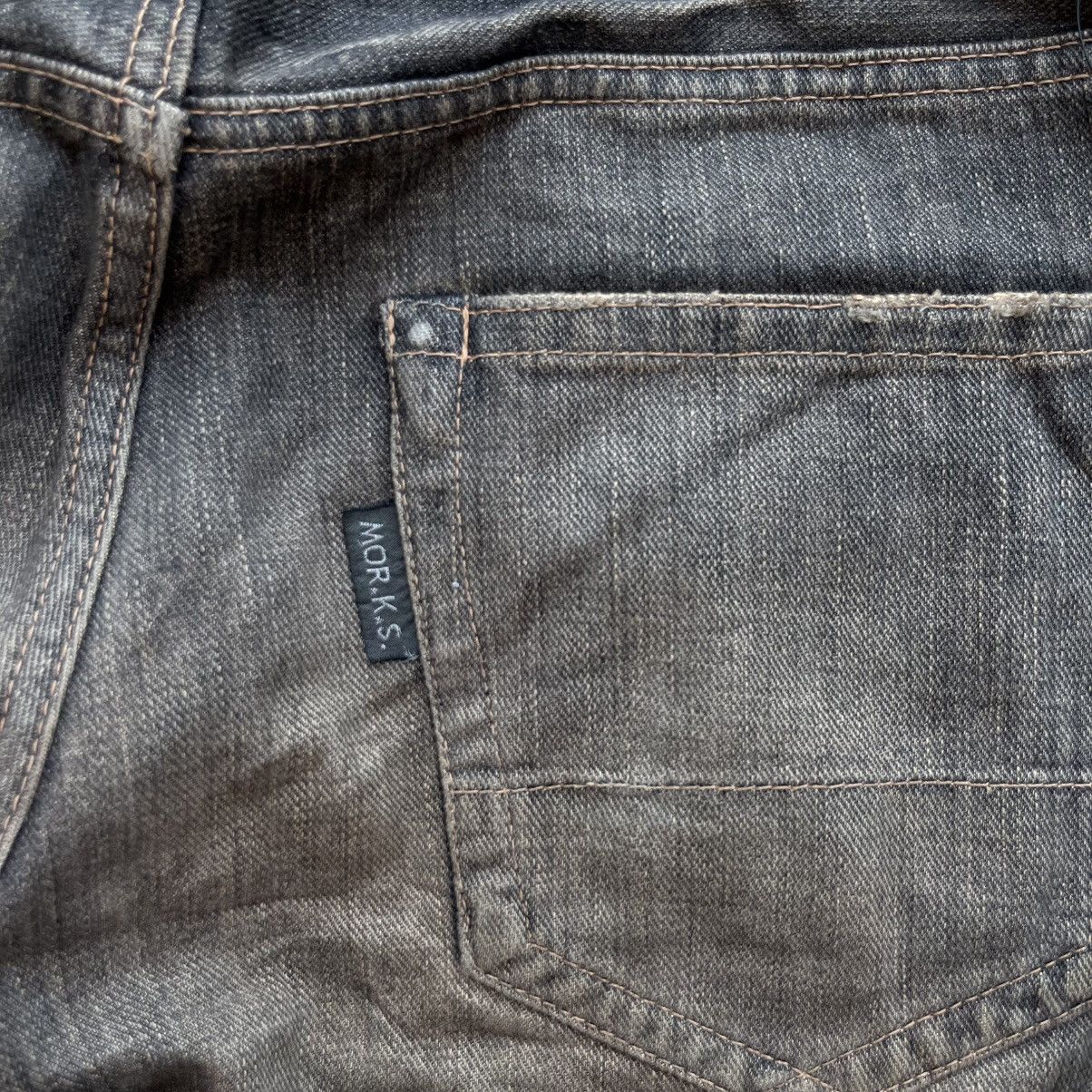 FranCisT MOR.K.S FranCisT _MOR,K.S JAPANESE BRAND PATCH WORK DISTRESSED DENIM Size US 32 / EU 48 - 12 Thumbnail