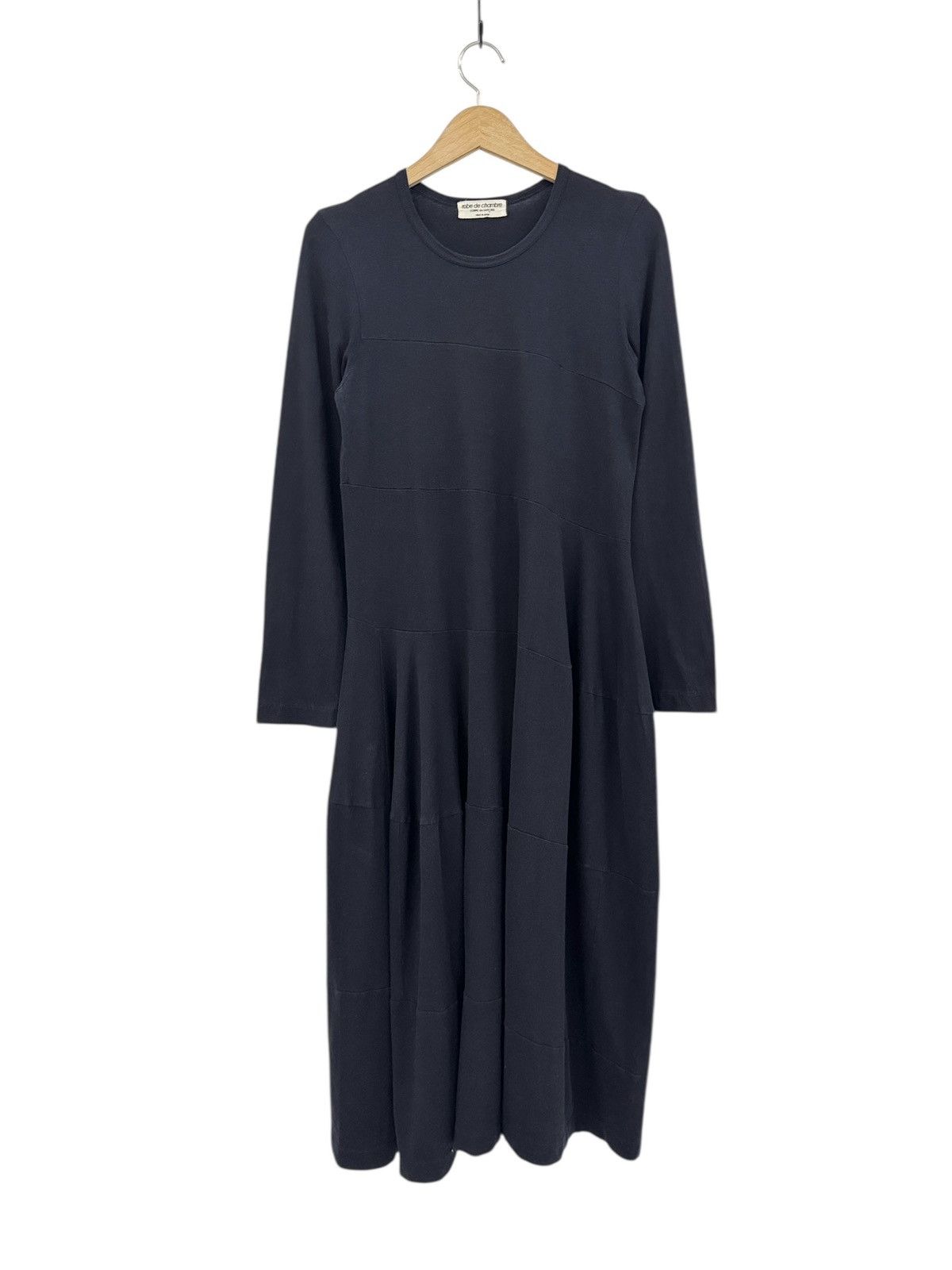 Comme des Garcons 1990s Robe De Chambre CDG Reworked Asymmetrical Dress Size S / US 4 / IT 40 - 2 Thumbnail