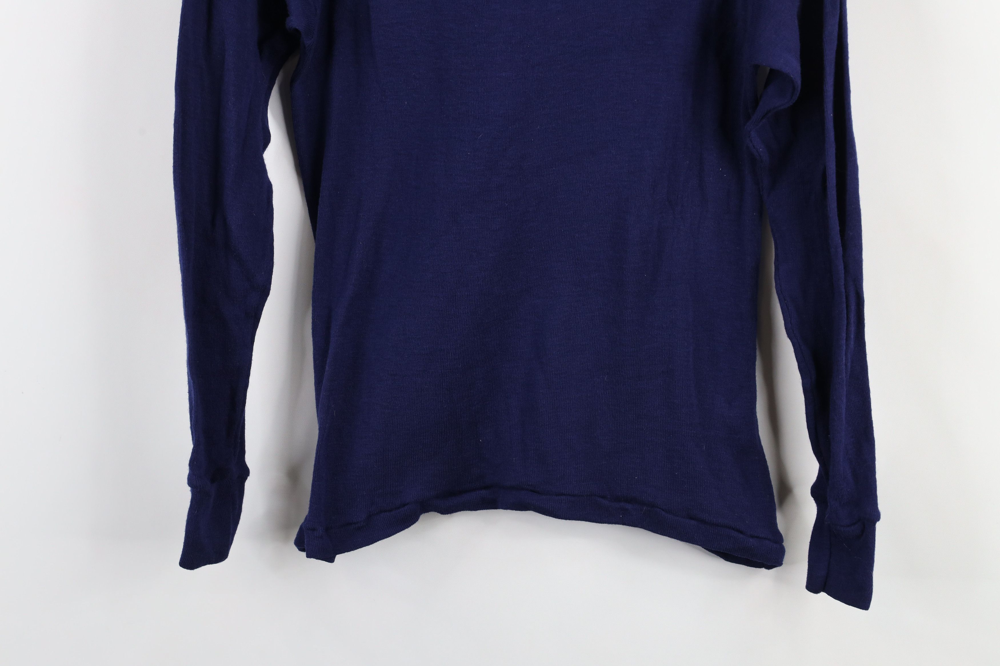 Vintage Vintage 90s Streetwear Ribbed Knit Long Sleeve T-Shirt USA Size M / US 6-8 / IT 42-44 - 10 Thumbnail