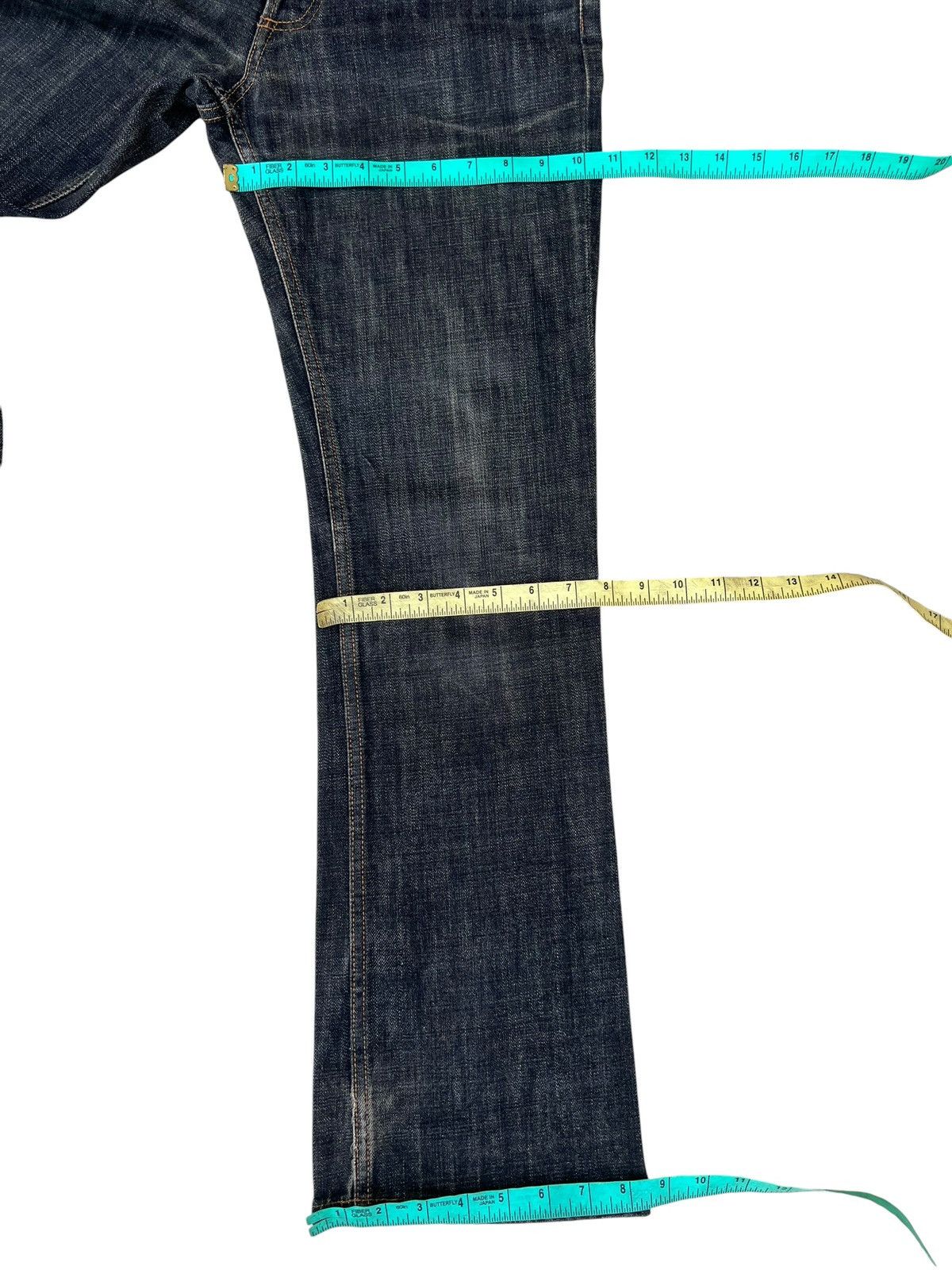 RIPVANWINKLE RIP VAN WINKLE Japan Fade Denim Flare Jeans Size US 29 - 4 Thumbnail