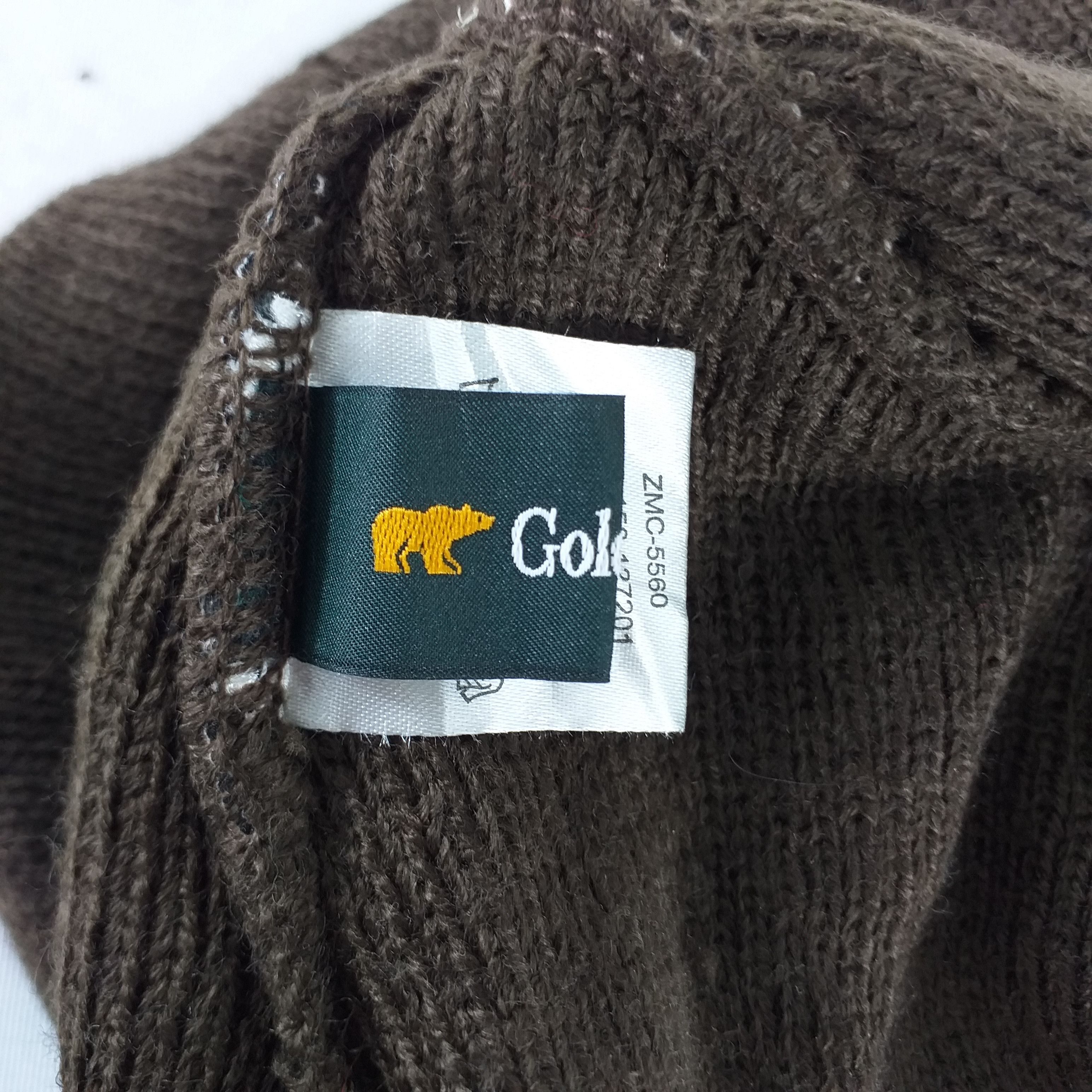 Golden Bear Golden Bear Embroidery Snow Cap Hat Beanie -BN291 Size ONE SIZE - 5 Thumbnail