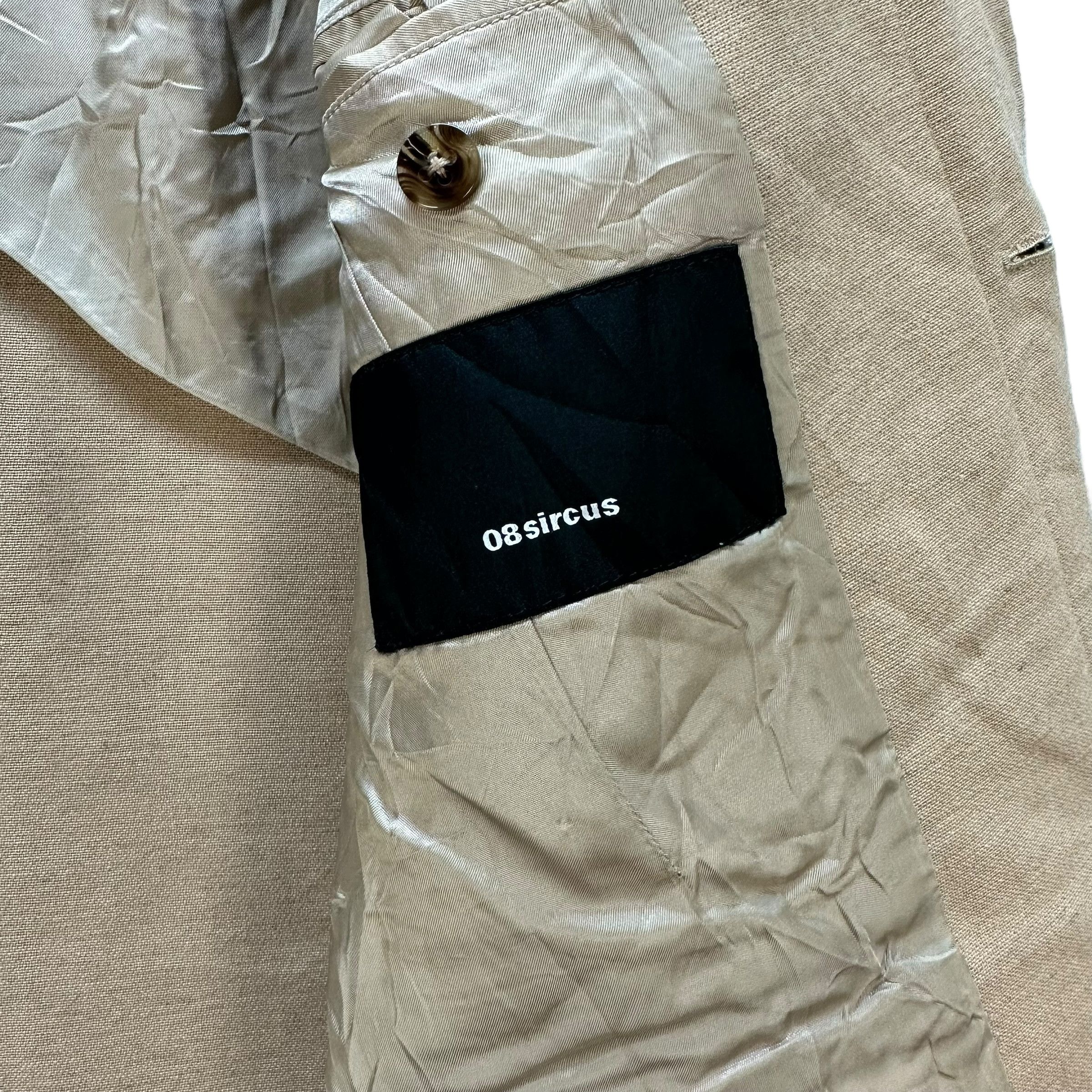 08sircus 08SIRCUS Kiminori Morishita Long Coat Jacket #A78-1901 Size US M / EU 48-50 / 2 - 12 Thumbnail
