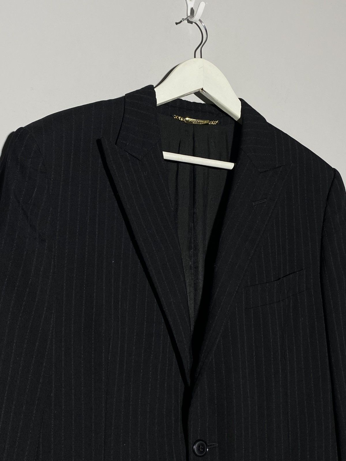 Dolce & Gabbana Dolce&Gabbana Made In Italy Striped Blazer Jacket Luxury Size 48R - 3 Thumbnail