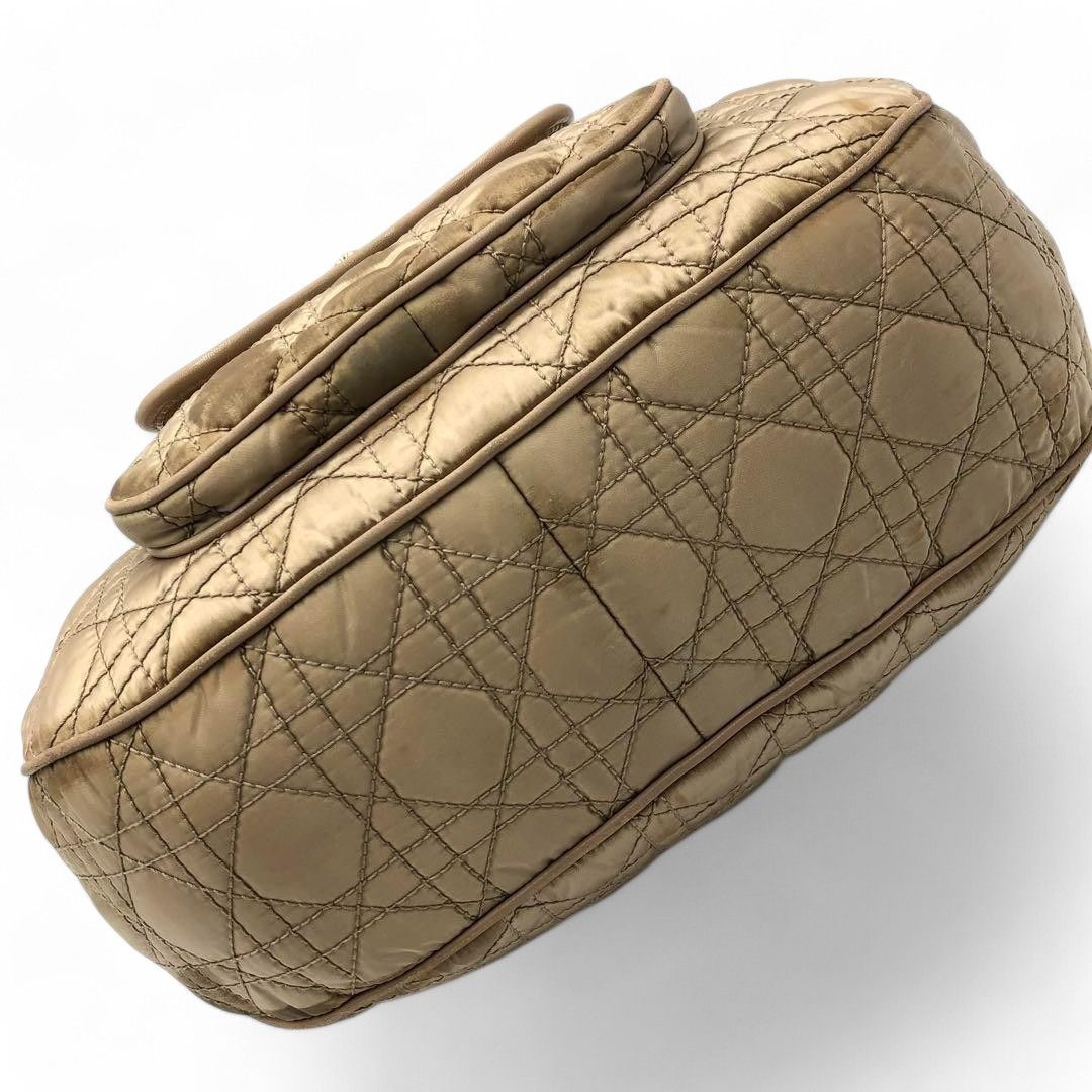 Dior Dior - Cannage Handbag Shoulder Bag Charm Turnlock Quilted Size ONE SIZE - 4 Thumbnail