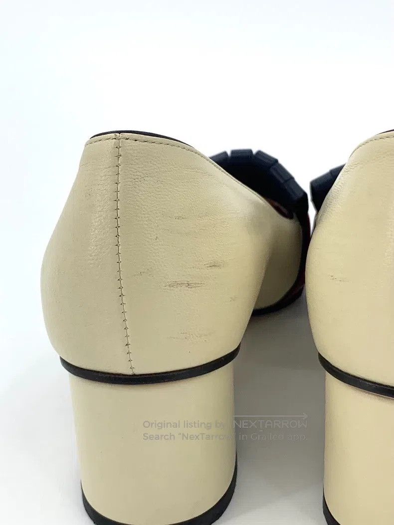 Gucci Gucci Colour-blocked tassels Mary Jane thick heels Size US 5 / IT 35 - 9 Thumbnail
