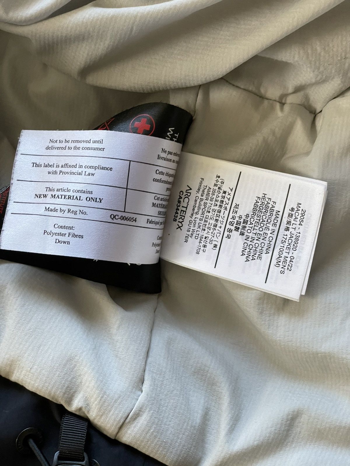 Arc'teryx × Goretex Arcteryx MACAI LT ORCA JACKET MENS Size US M / EU 48-50 / 2 - 6 Thumbnail