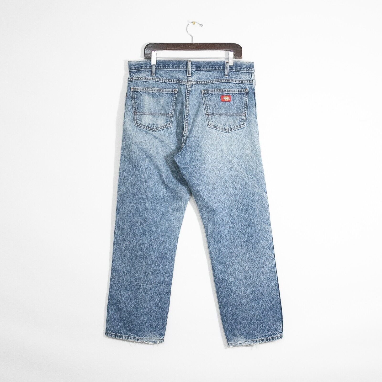 Dickies × Vintage Vintage Dickies Jeans 36x29 - Faded Distressed Light Wash Size US 36 / EU 52 - 5 Thumbnail