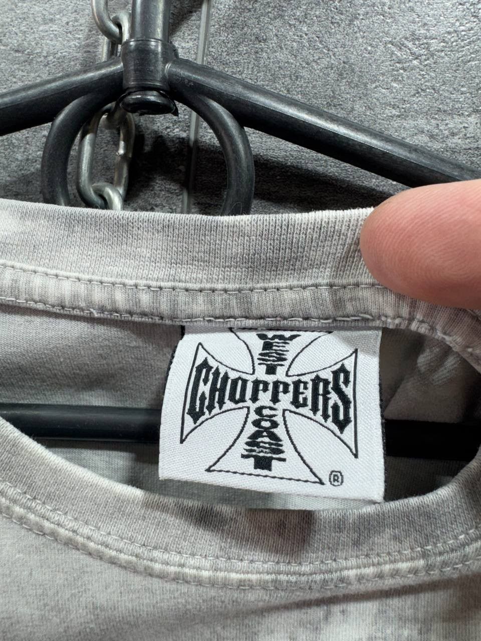 West Coast Choppers West Coast Choppers Big Logo Vintage T- Shirt Size US XL / EU 56 / 4 - 6 Thumbnail