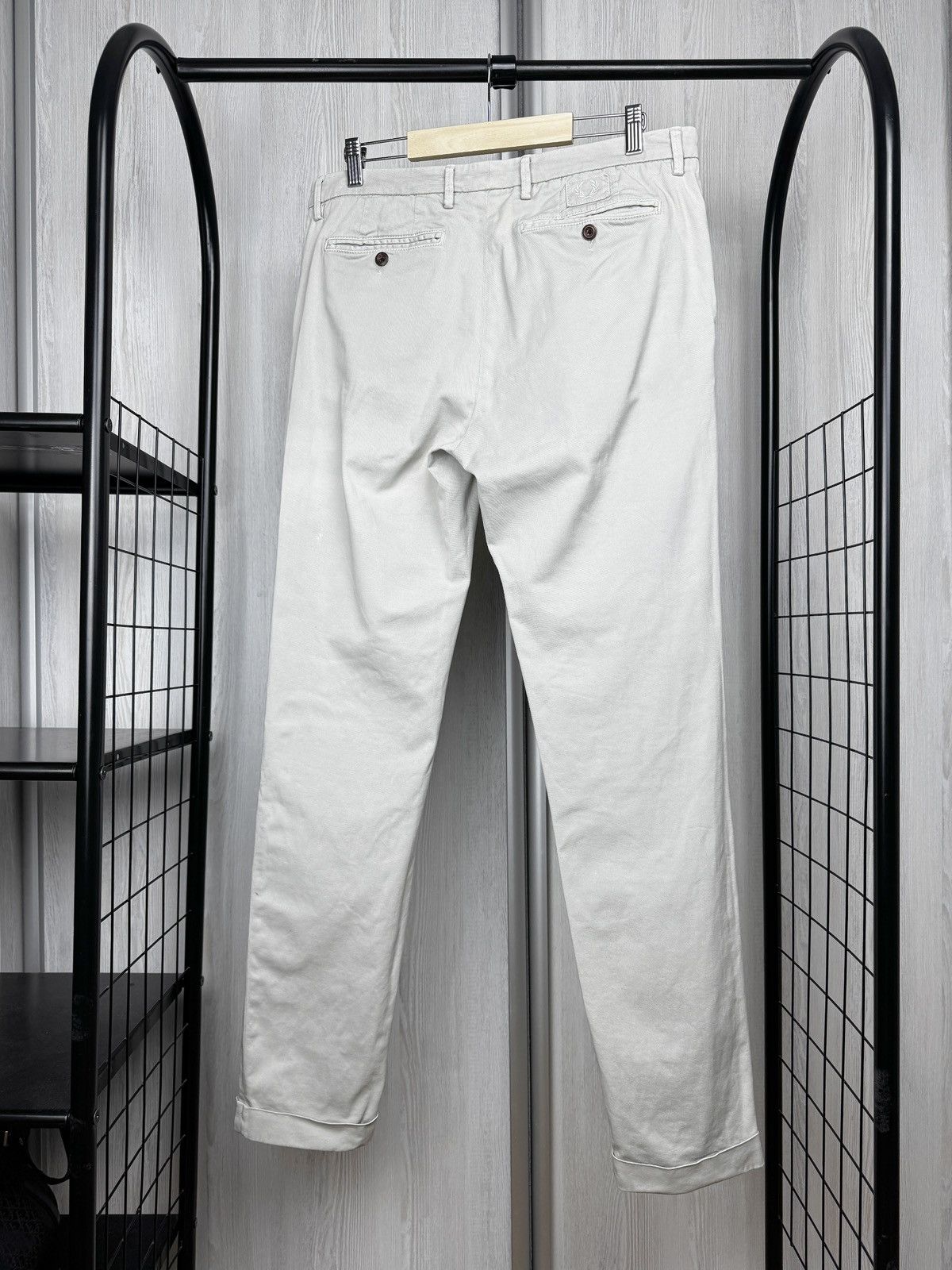 Fred Perry Fred Perry vintage beige grey cotton chino pants size 34 Size US 34 / EU 50 - 5 Thumbnail
