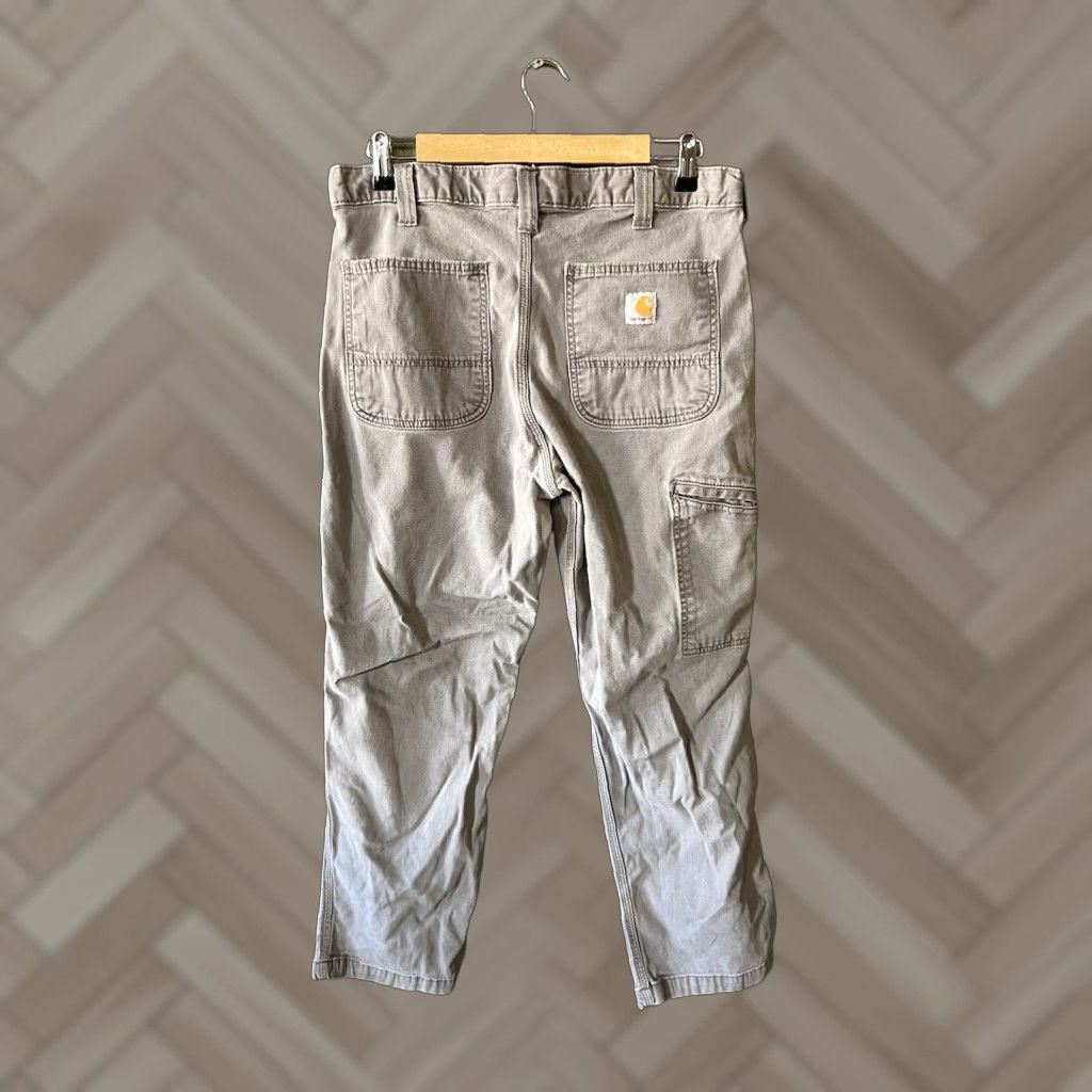 Carhartt Carhartt Mens Gray Straight Leg Relaxed Fit Canvas Pants Size 34 x 30 User: Carhartt Mens Gray Straight Leg Relaxed Fit Canvas Pants Size 34 x 30 Size US 34 / EU 50 - 1 Thumbnail