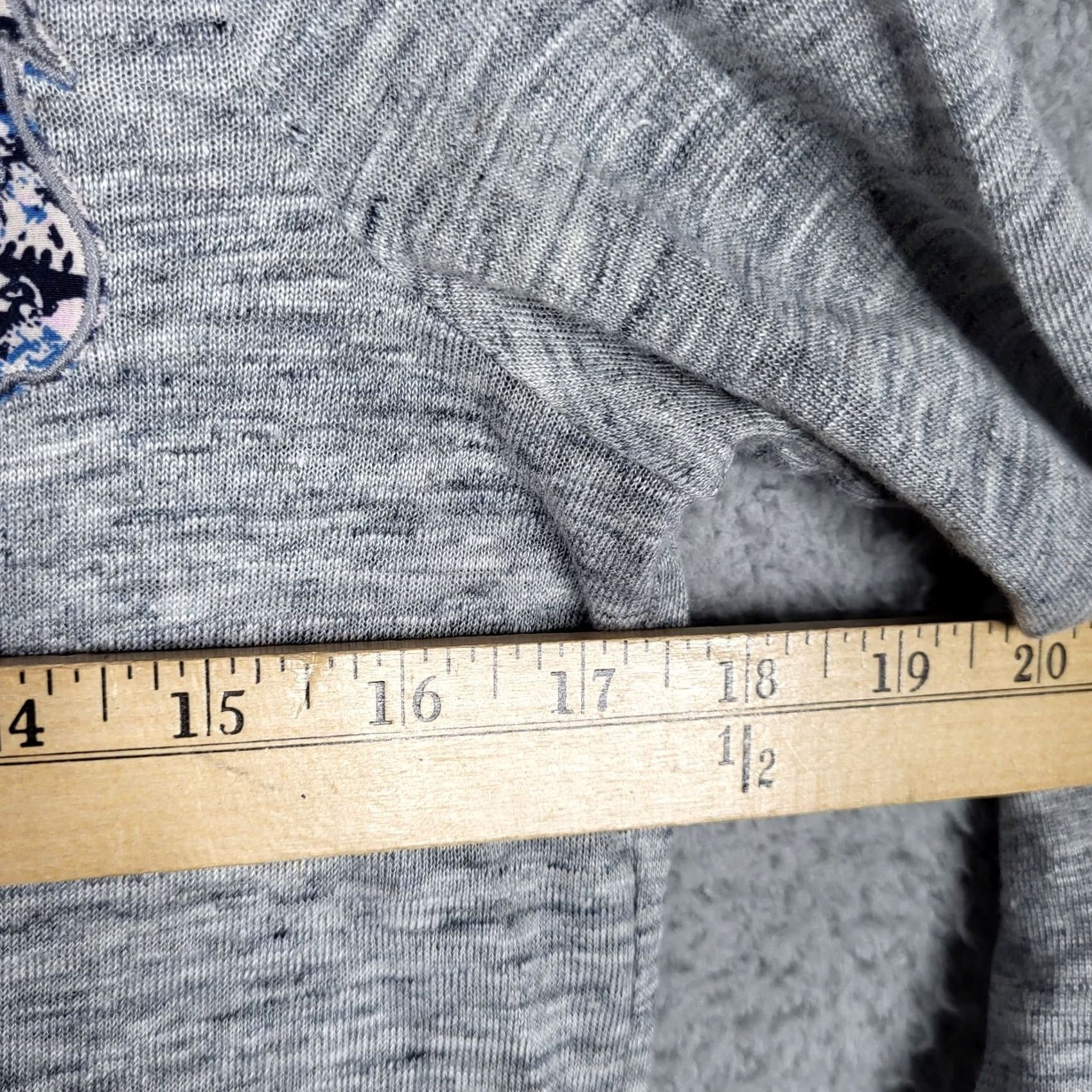 Rebecca Taylor Rebecca Taylor Women's Knit Top 3/4 Sleeve Size XS Linen Gray Round Neck Casual Basic All Seasons Knit Top Mens Womens Girls Size XS / US 0-2 / IT 36-38 - 4 Thumbnail