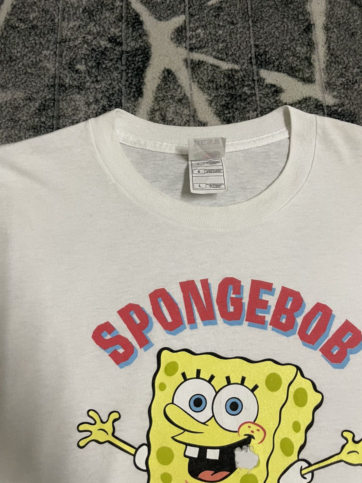 Cartoon Network VINTAGE SPONGEBOB SQUAREPANTS 90’ TEE Size US L / EU 52-54 / 3 - 6 Thumbnail