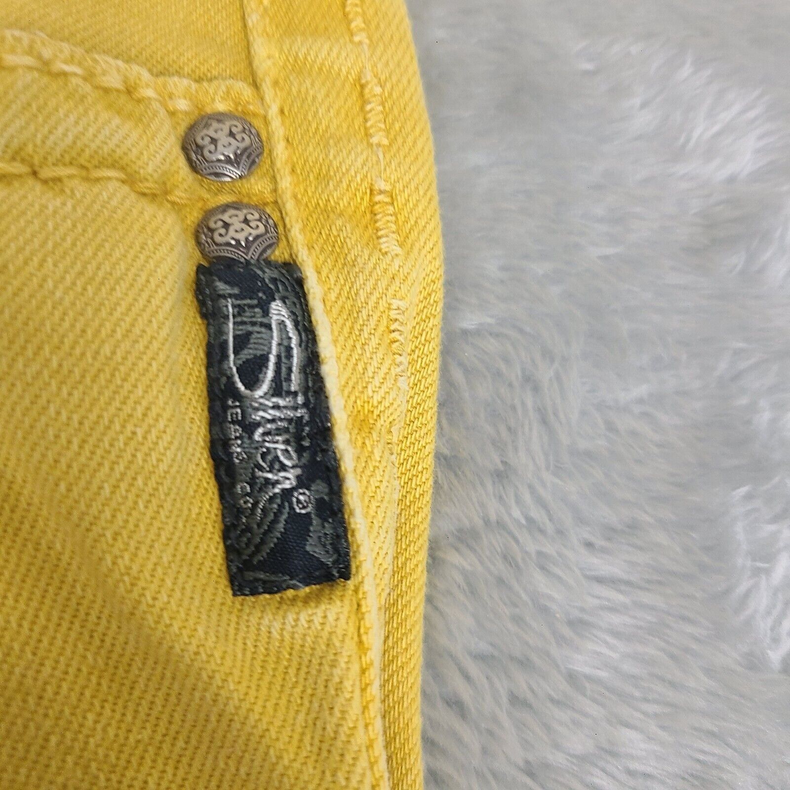 Other Women's Silver SUKI Skinny Jeans 26x31 Mustard Yellow Size 26" / US 2 / IT 38 - 2 Thumbnail