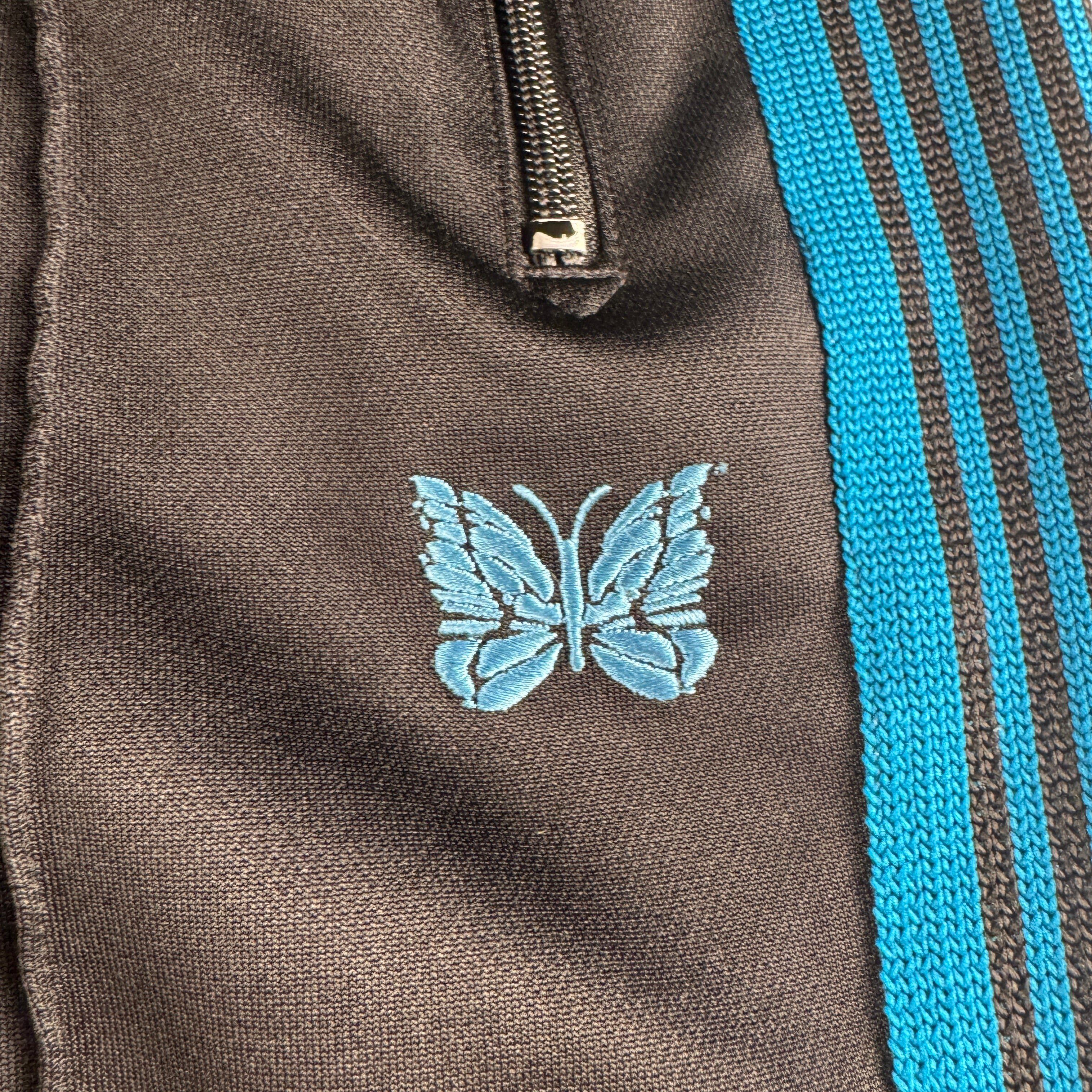 Other Needles Black Blue Line Track Pants (M) Size US 30 / EU 46 - 2 Thumbnail