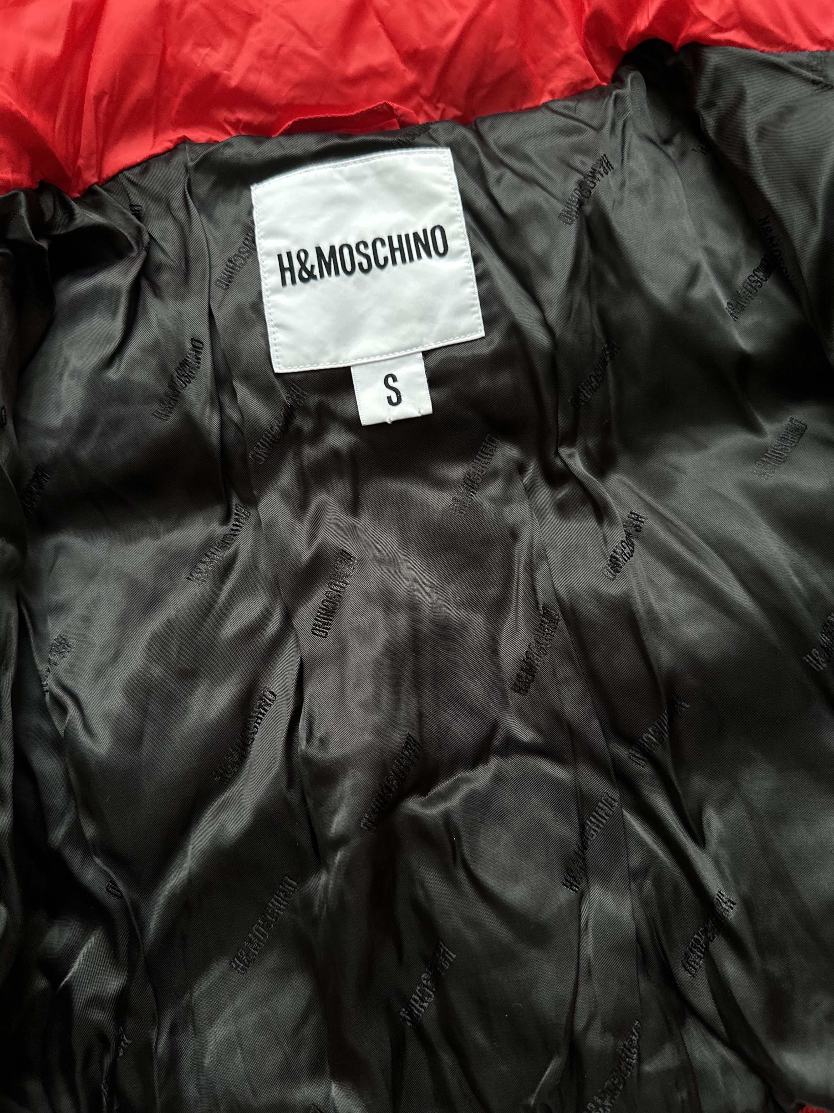 H&M × Moschino H&M Moschino cropped puffer jacket Size S / US 4 / IT 40 - 4 Thumbnail