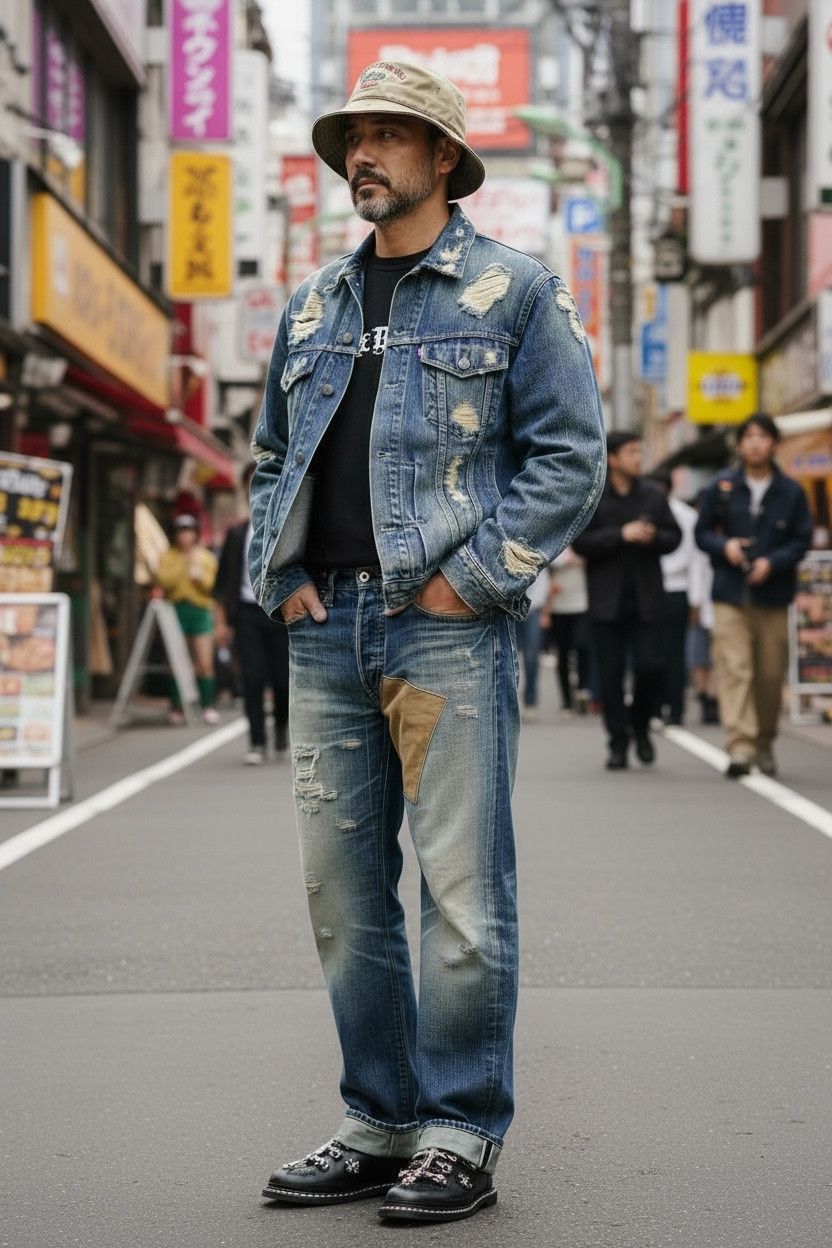 Edwin 🔥EDWIN 505 Selvedge Mudwash 10th Ann.Model Limited 100 Pair Size US 32 / EU 48 - 1 Thumbnail