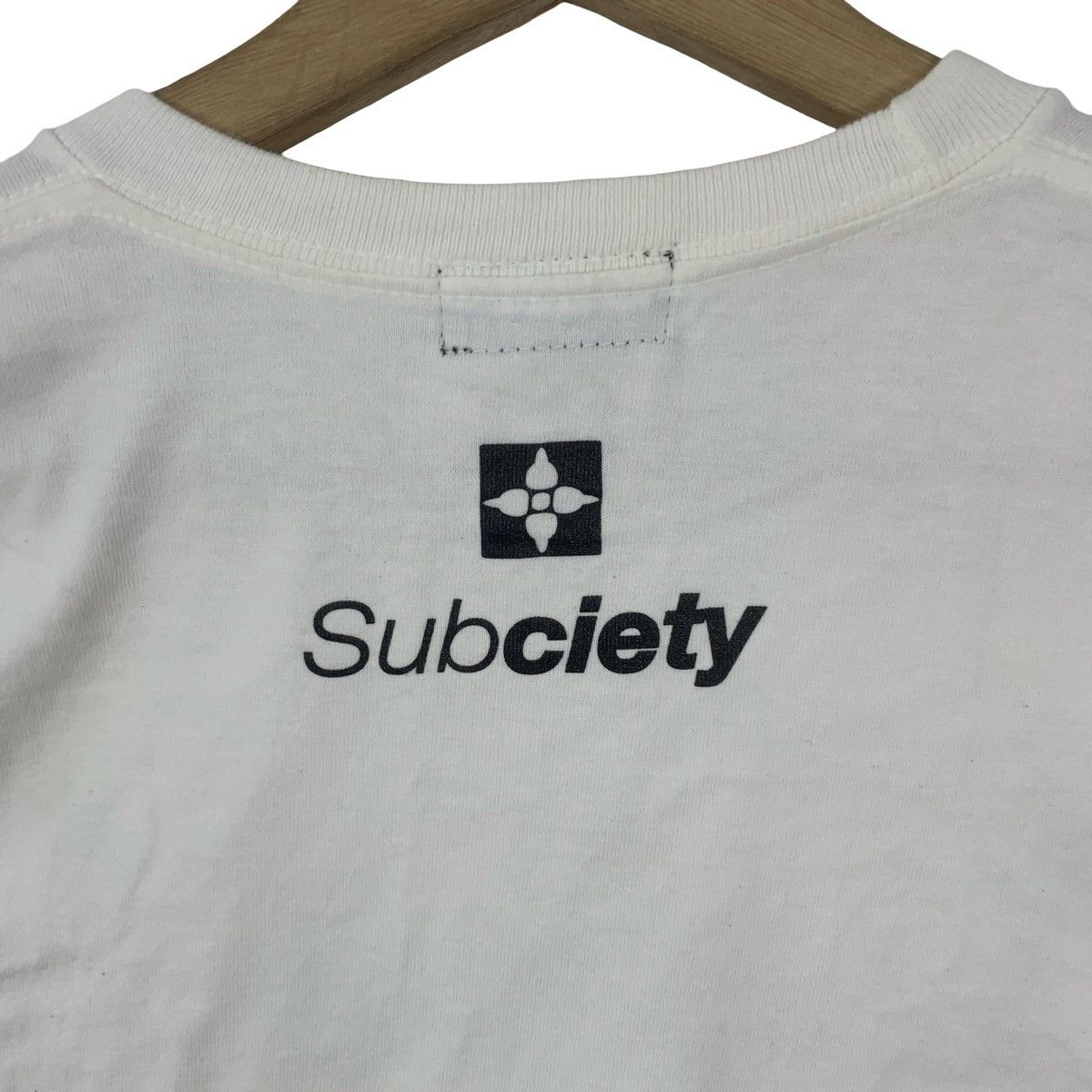 Other SUBCIETY Bold Script Logo Street Fashion Tee Shirt Top Size US S / EU 44-46 / 1 - 7 Thumbnail