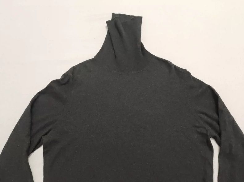 Ermenegildo Zegna Loro Piana High Neck Cashmere Sweater- Size US L / EU 52-54 / 3 - 2 Thumbnail