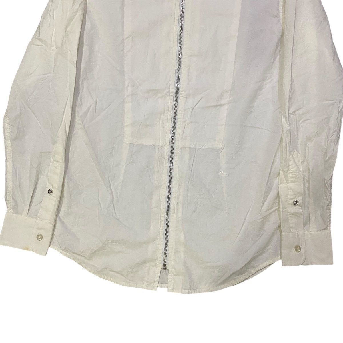 Diesel Diesel Off-White Bomber Jacket Full Zipper Size US S / EU 44-46 / 1 - 4 Thumbnail