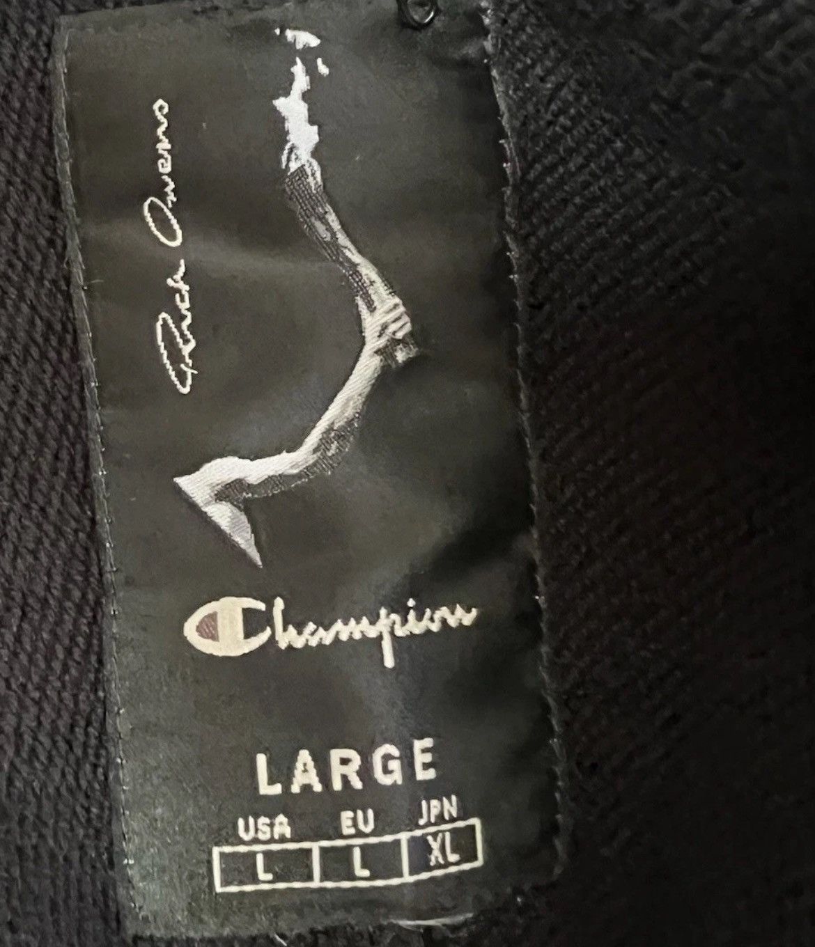 Champion × Rick Owens Rick Owens x Champion Jumbo Windbreaker Size US L / EU 52-54 / 3 - 7 Thumbnail