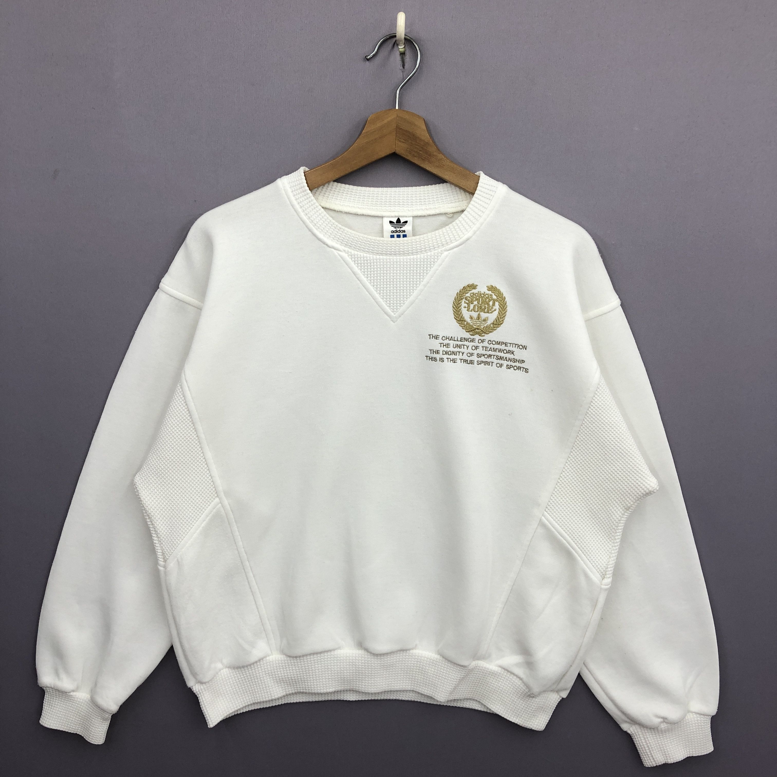 Adidas × Vintage Vintage 90s Adidas Sports Sweater Laurel