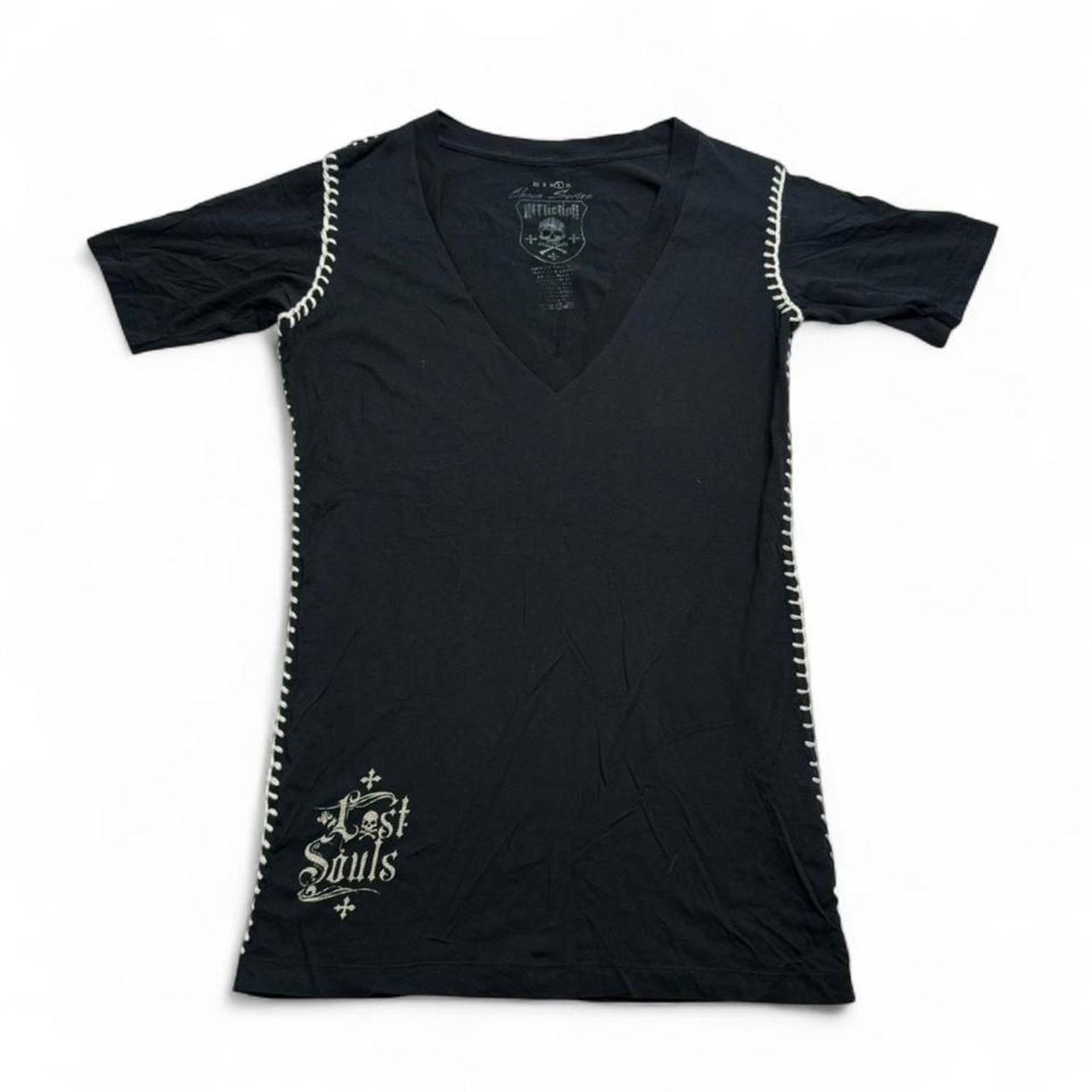 Affliction Affliction Lost Soul Chaos Series shirt size Large rockstyle Size L / US 10 / IT 46 - 2 Thumbnail
