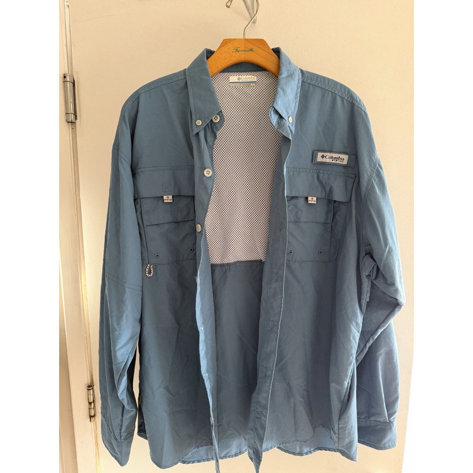 Columbia Columbia PFG Long Sleeve Blue Medium Size US M / EU 48-50 / 2 - 1 Thumbnail
