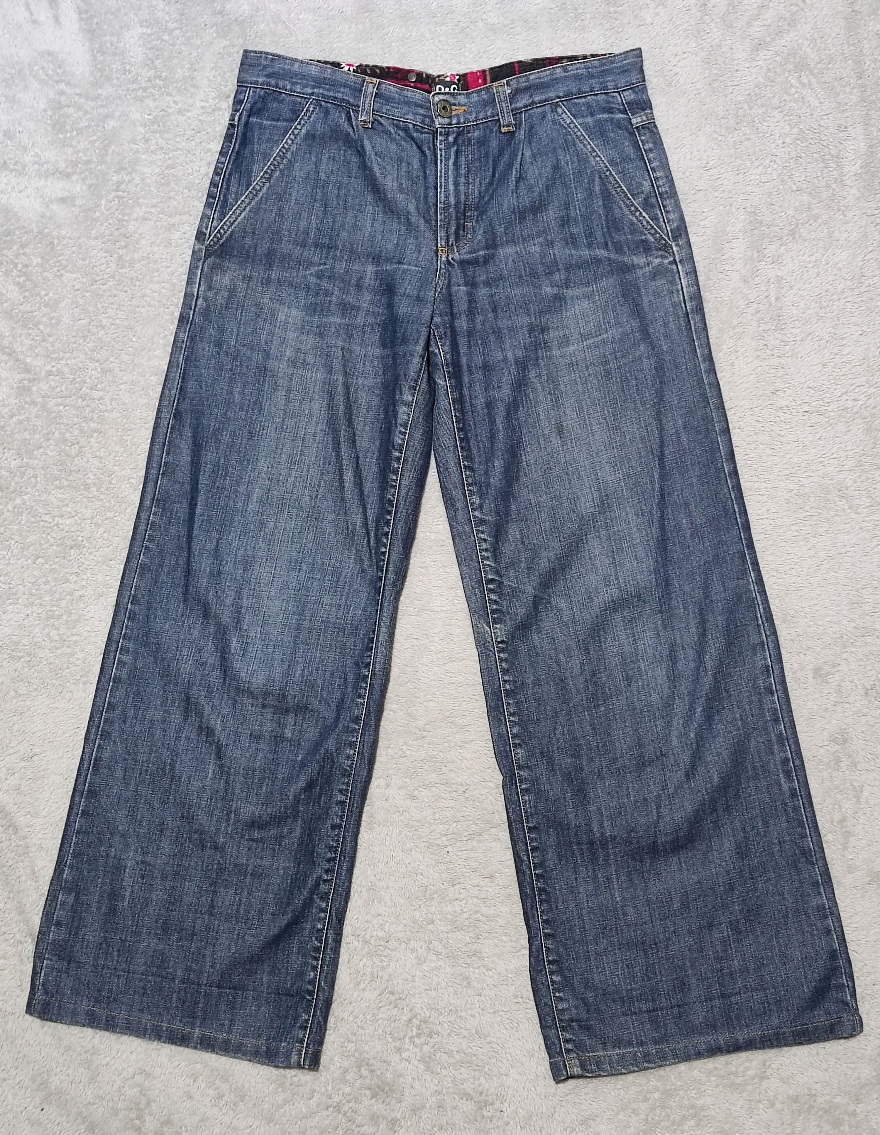 Dolce & Gabbana Vintage Dolce & Gabbana wide-leg Denim ITIERRE Jeans Size 32" / US 10 / IT 46 - 1 Thumbnail
