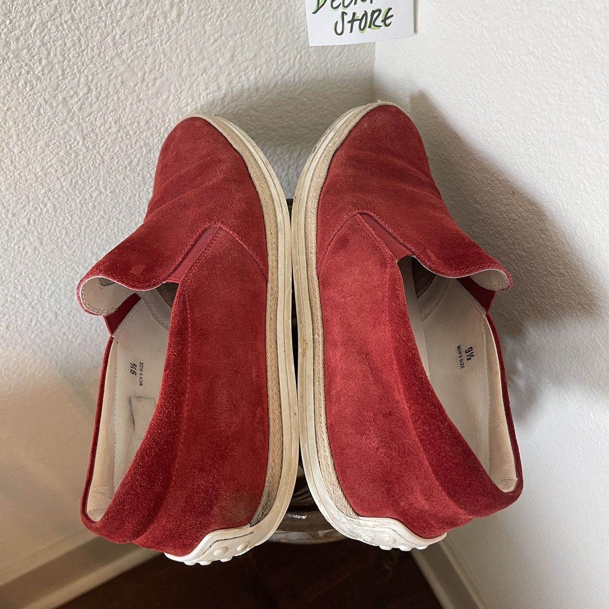 Tod's TODs Suede Espadrille Slip On Sneaker Size US 9.5 / EU 42-43 - 7 Thumbnail