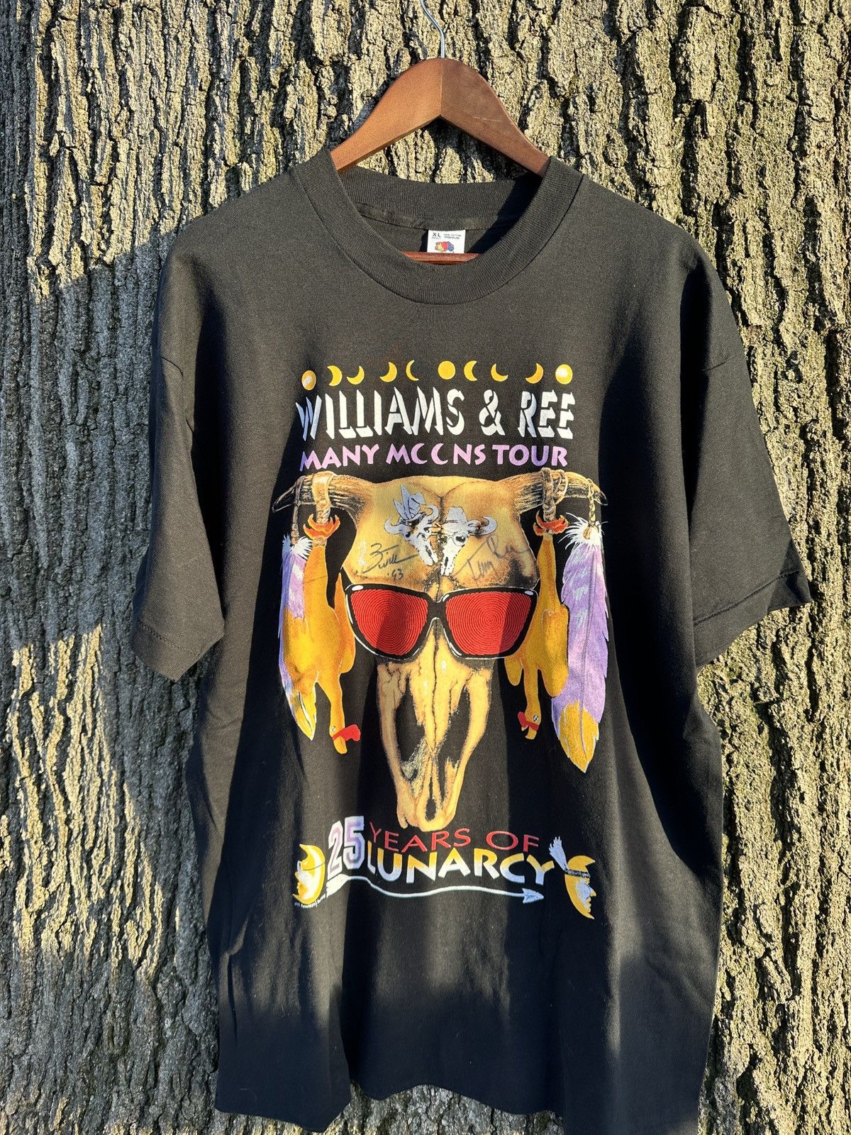 Fruit Of The Loom × Vintage Vintage Signed William & Ree Single stitched Tour T Shirt Size US XL / EU 56 / 4 - 1 Thumbnail