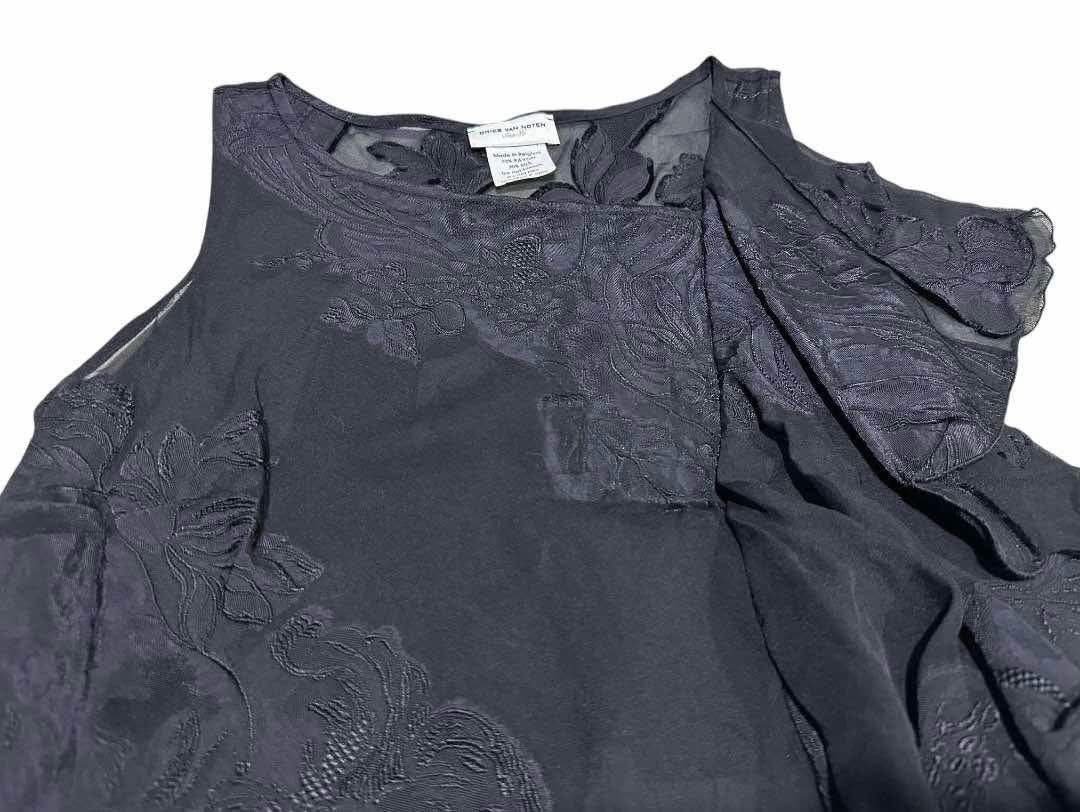 Dries Van Noten 🔥Archived Dries Van Noten Frill Ruffle Asymmetric Dress Size XS / US 0-2 / IT 36-38 - 6 Thumbnail