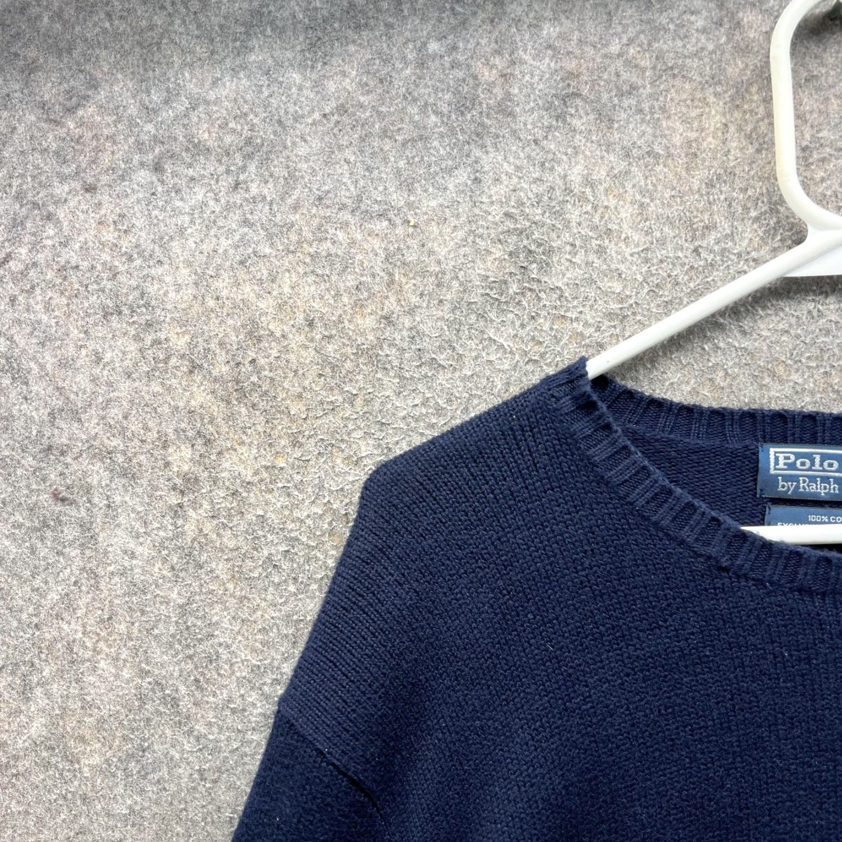 Polo Ralph Lauren Polo Ralph Lauren Sweater Mens XL Blue Cotton Crewneck Pullover Pony Vintage 90s Shirt Mens XL Blue Cotton Knit Pullover Polo Pony Logo Vintage 90s Size US XL / EU 56 / 4 - 6 Thumbnail