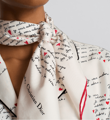 Dior o1w1db10625 Size : OS / Square Scarf in Multicolor Size ONE SIZE - 6 Thumbnail