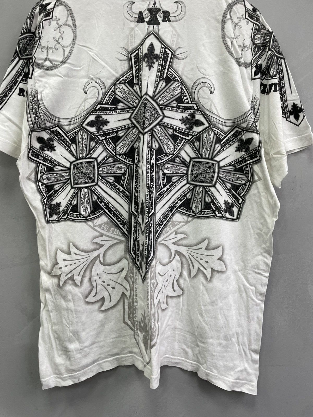 Affliction × Vintage Vintage Y2K Affliction Extreme Couture AOP T-Shirt - Large Size US XL / EU 56 / 4 - 10 Thumbnail