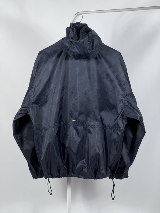 Nike Vintage drill jacket NIKE center swoosh rain jacket | Grailed