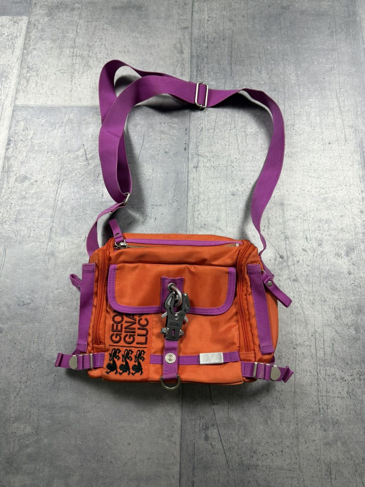 Japanese Brand George Gina & Lucy Crossbody Bag ggl bag Y2k Size ONE SIZE - 3 Thumbnail