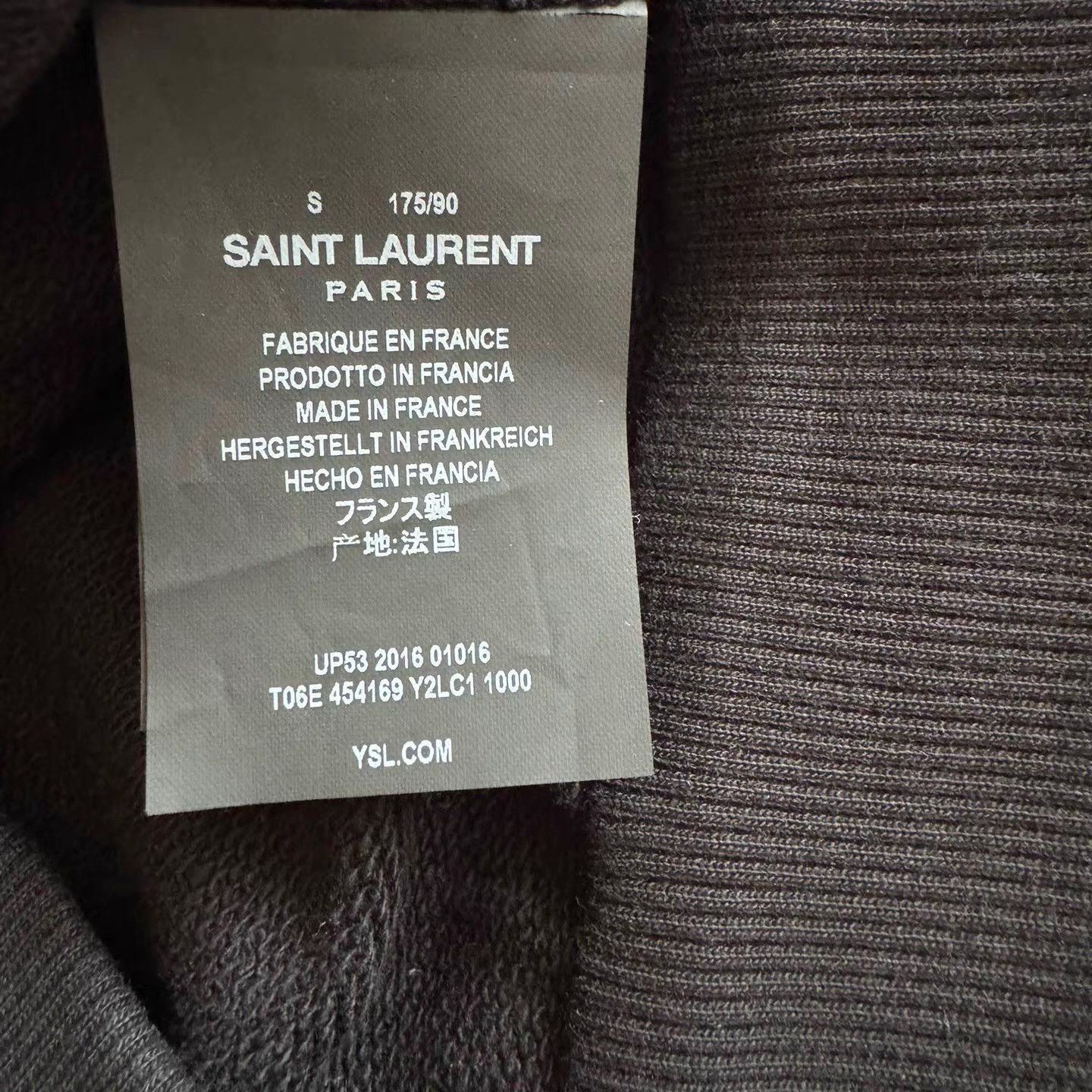 Saint Laurent Paris Saint Laurent Diamond Jacket Ｑ23 Size US S / EU 44-46 / 1 - 6 Thumbnail