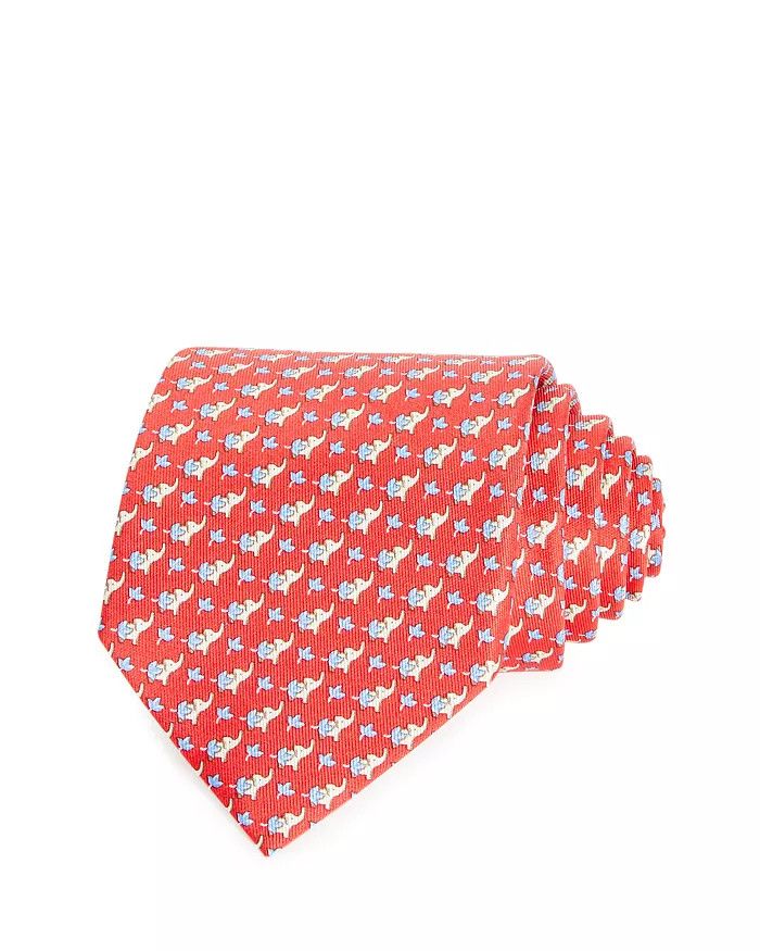 Salvatore Ferragamo o1s1rm1024 Size: OS / Silk Tie in Multicolor Size ONE SIZE - 5 Thumbnail
