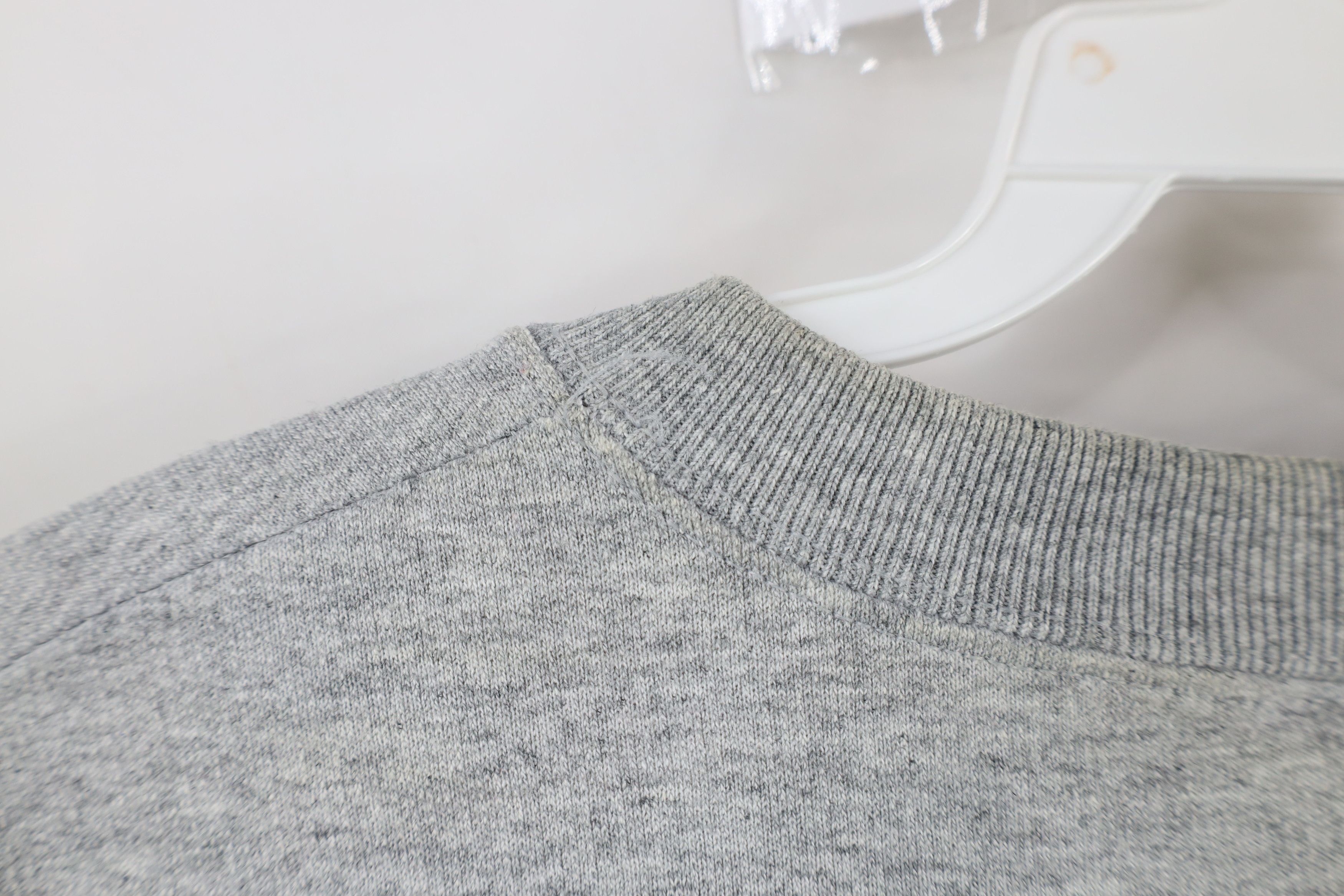 Vintage Vintage 90s Streetwear Crewneck Sweatshirt Heather Gray Size US M / EU 48-50 / 2 - 8 Thumbnail