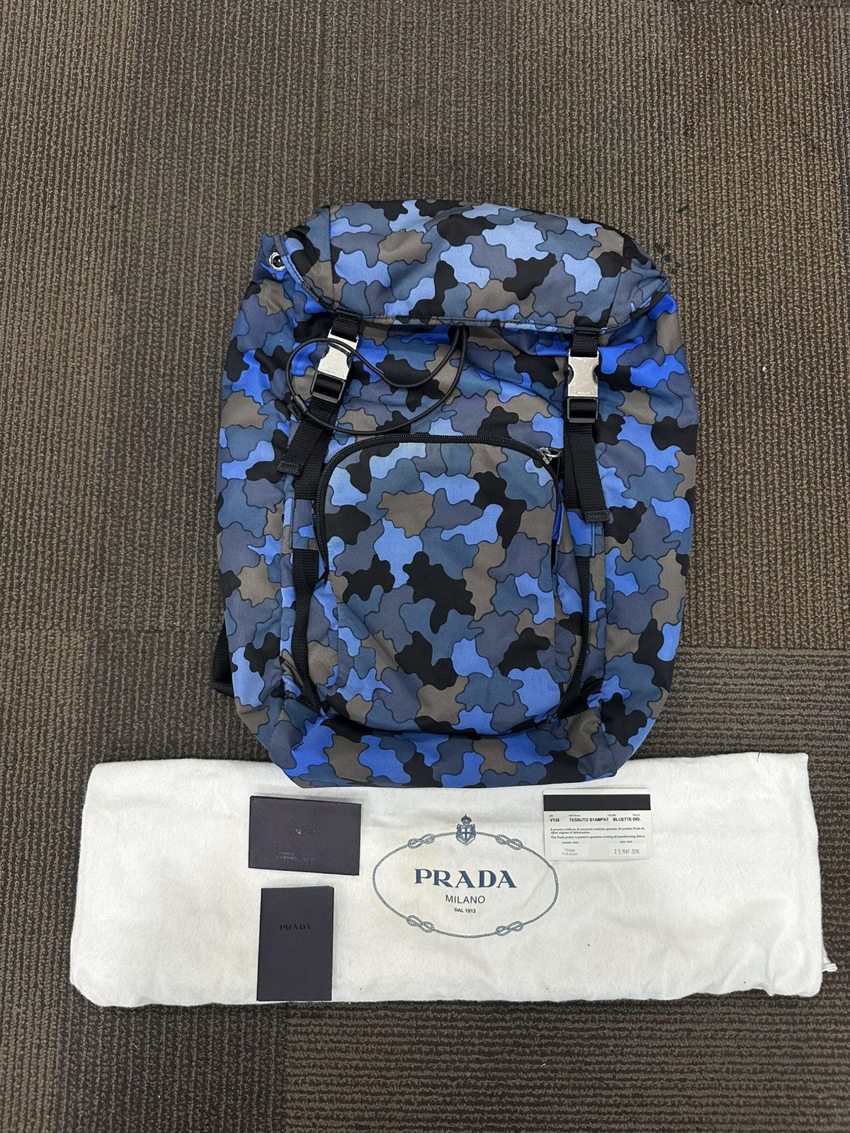 Prada Prada nylon camouflage backpack Size ONE SIZE - 1 Thumbnail