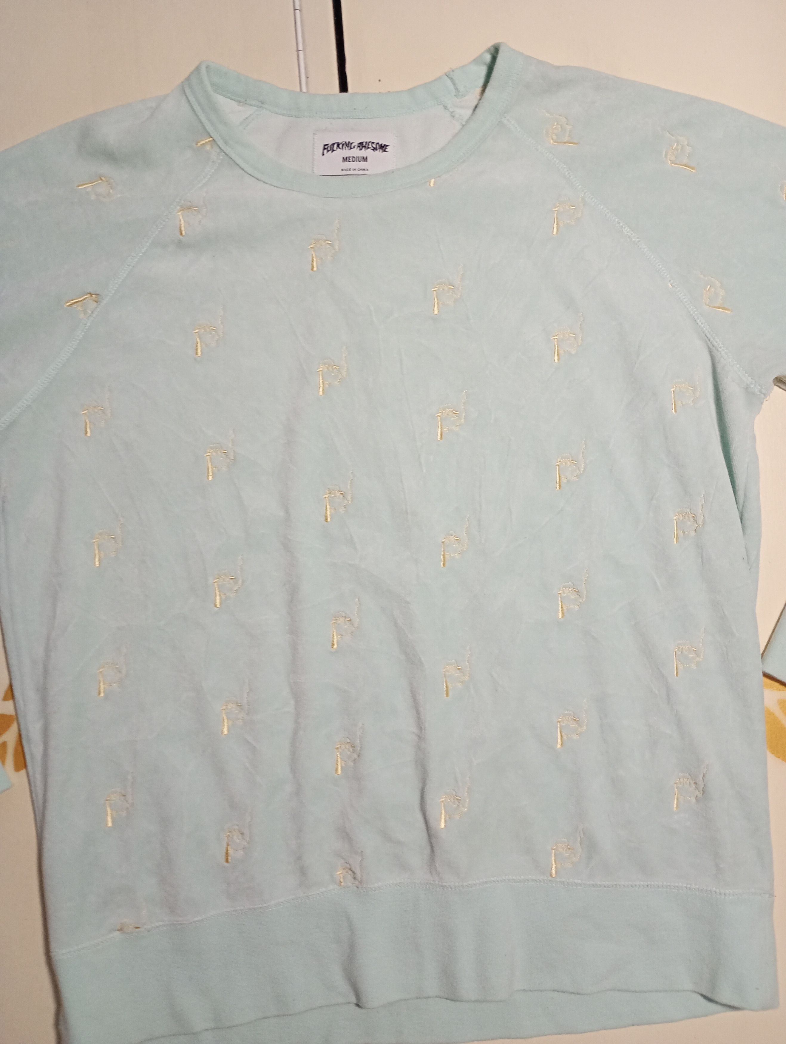 Fucking Awesome Fucking Awesome Velor All Print Sweatshirt Y2K Size US M / EU 48-50 / 2 - 9 Thumbnail