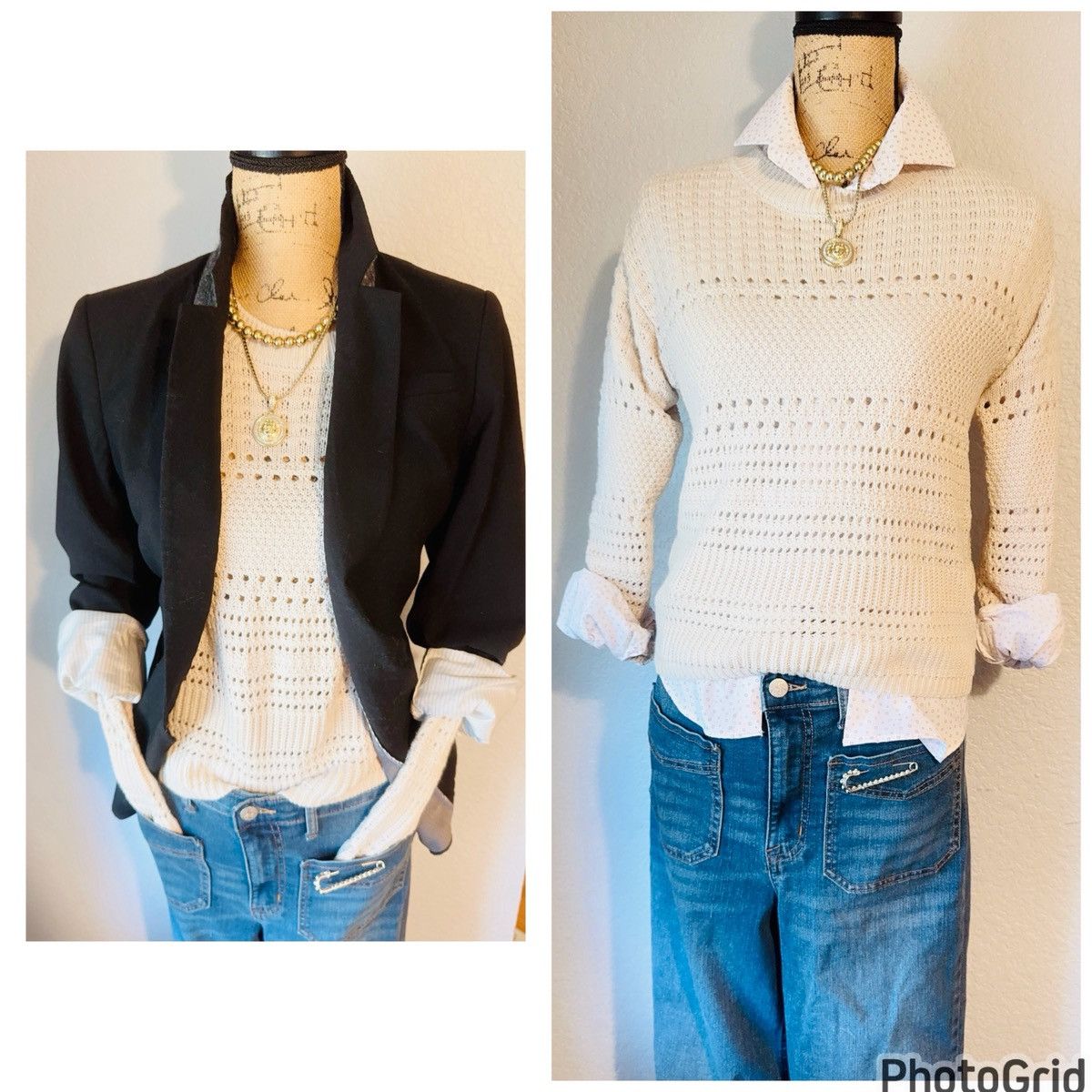 Magaschoni Open Stitch Top