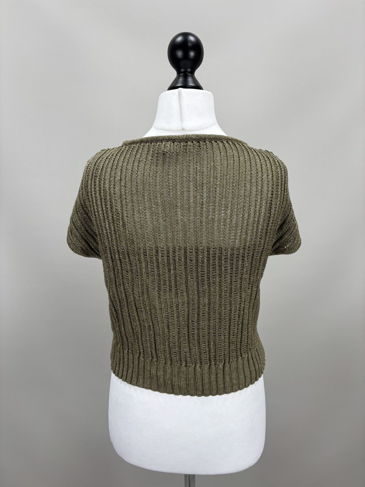 Lauren Ralph Lauren Womens linen top Ralph Lauren Black Label Size S Color Brown Size S / US 4 / IT 40 - 6 Thumbnail