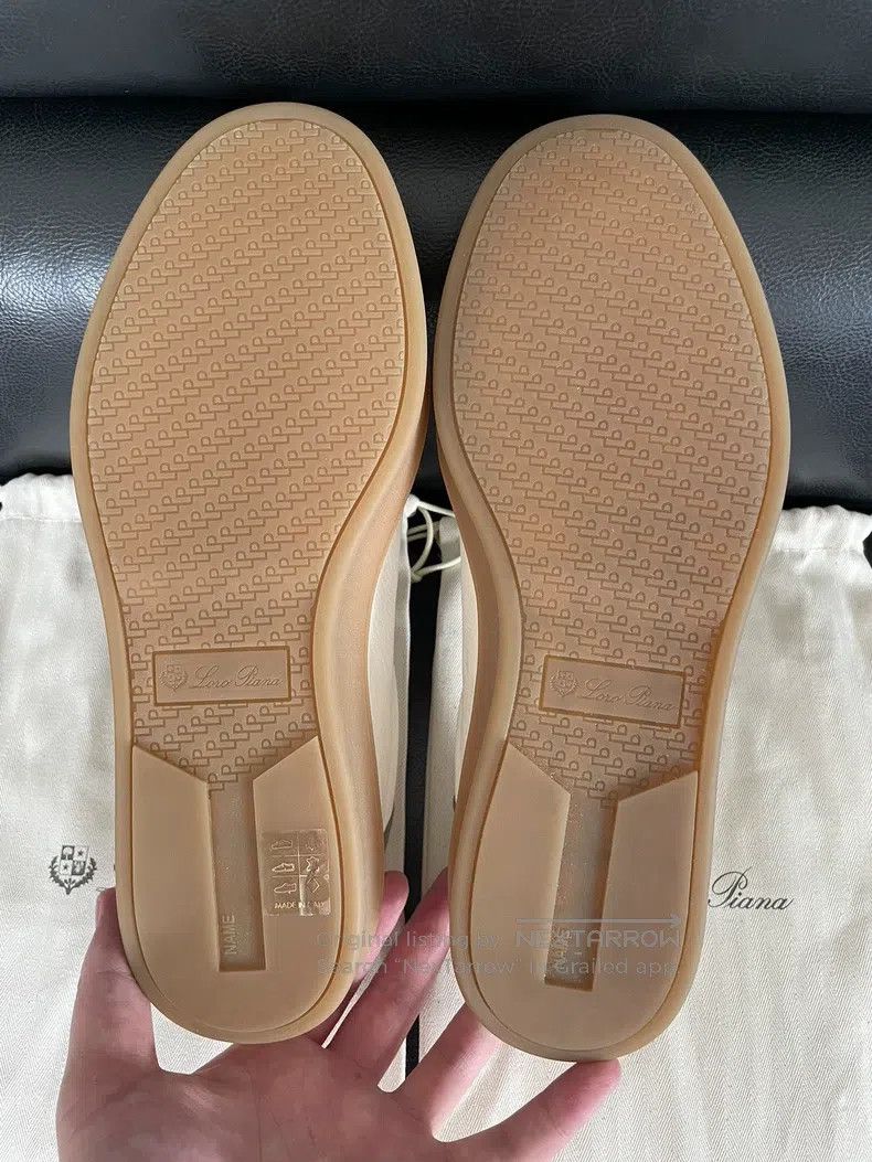 Loro Piana LORO PIANA Tennis Walk Round Toe Fashion Lacing Casual Low Size US 8 / EU 41 - 8 Thumbnail
