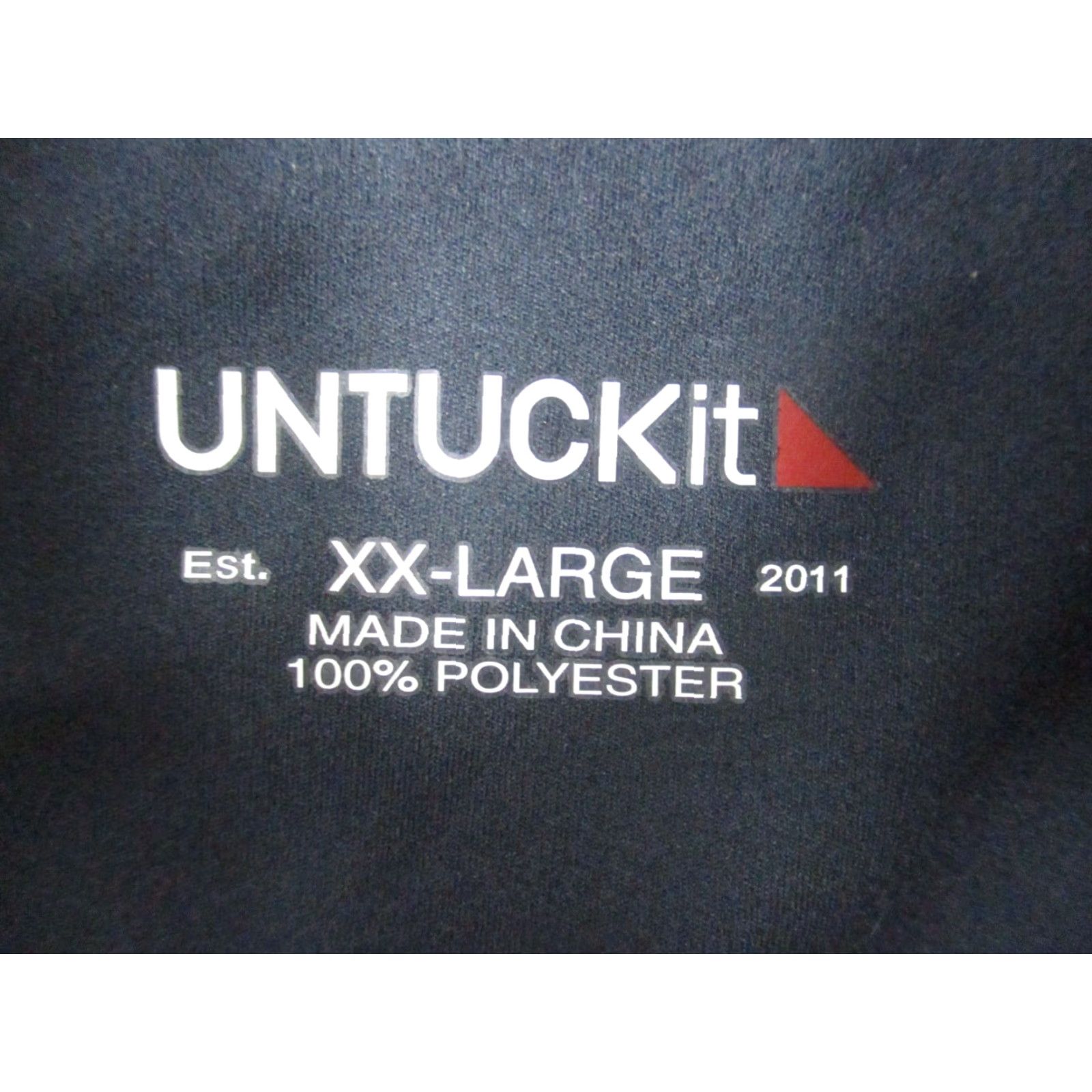 UNTUCKit UNTUCKit Jacket Men's 2XL Navy Stretch Zip Pockets Golf Jacket Mens 2XL Navy Zip Pockets Stretch Wind-Resistant Logo Zipper Golf Untuckit Size US XXL / EU 58 / 5 - 2 Thumbnail