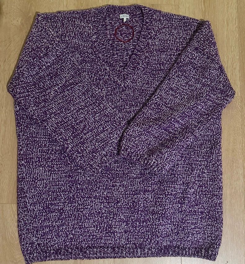 Loewe LOEWE The sweater was purple Size M / US 6-8 / IT 42-44 - 4 Thumbnail