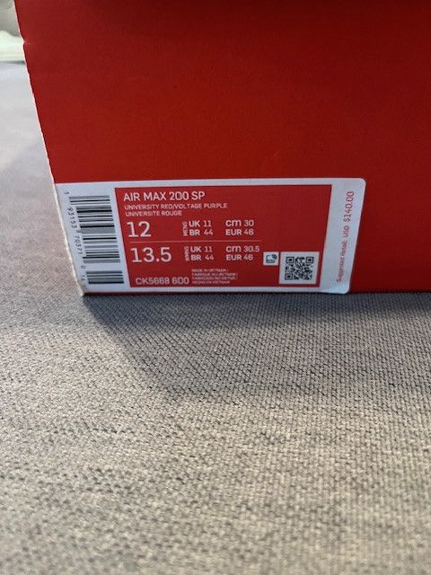 Nike Nike Air Max 200 Size US 12 / EU 45 - 12 Thumbnail