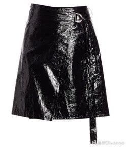 Helmut Lang HELMUT LANG sizeXS The cracked skirt Size 26" / US 2 / IT 38 - 2 Thumbnail